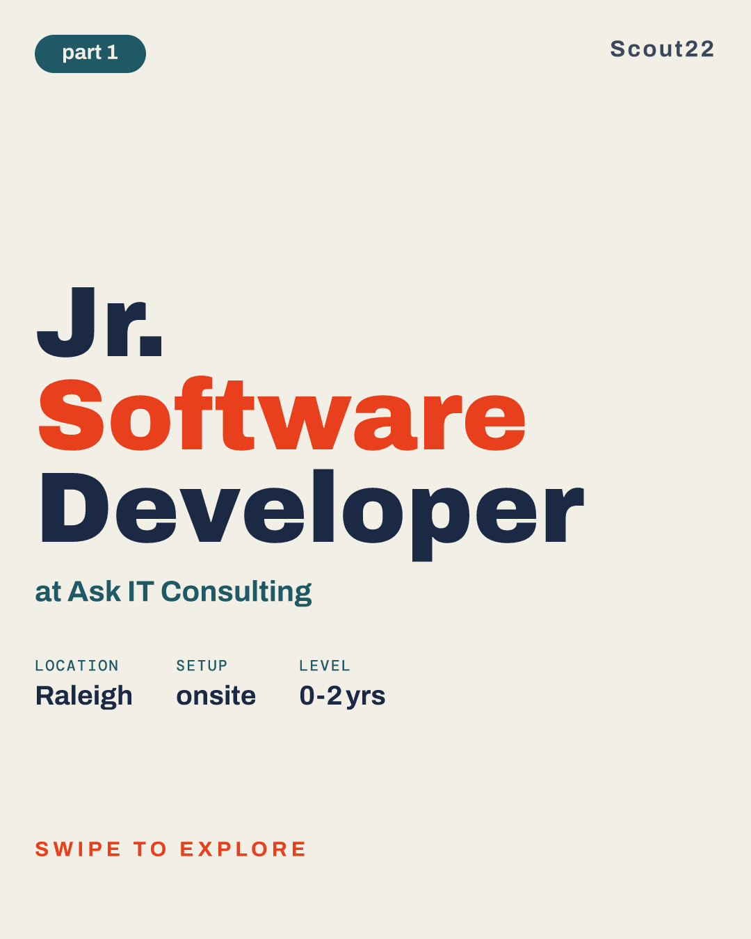 Jr. Software Developer at Ask IT Consulting