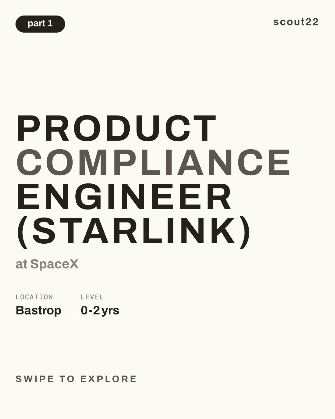 Product Compliance Engineer (Starlink) at SpaceX