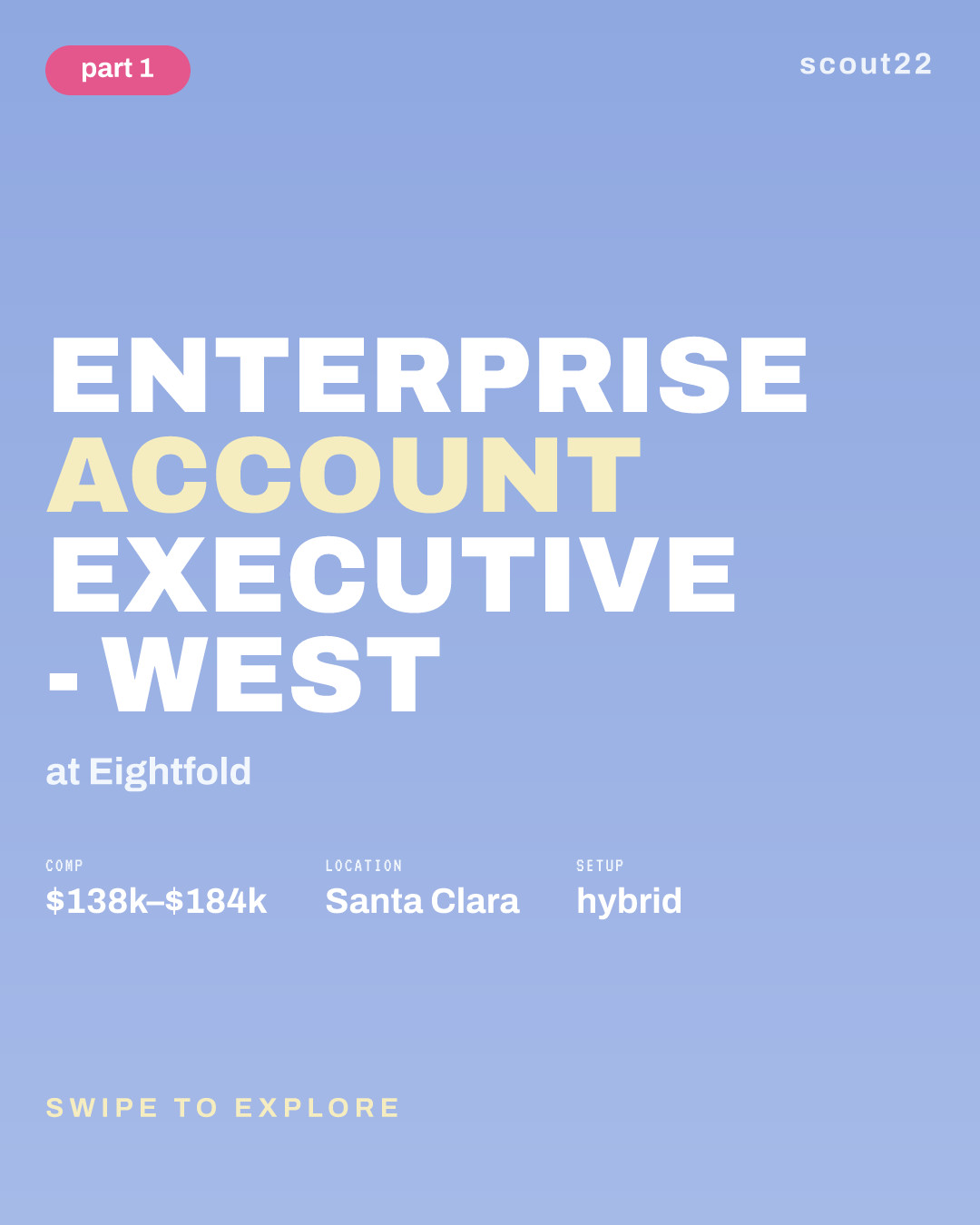 Enterprise Account Executive - West at Eightfold