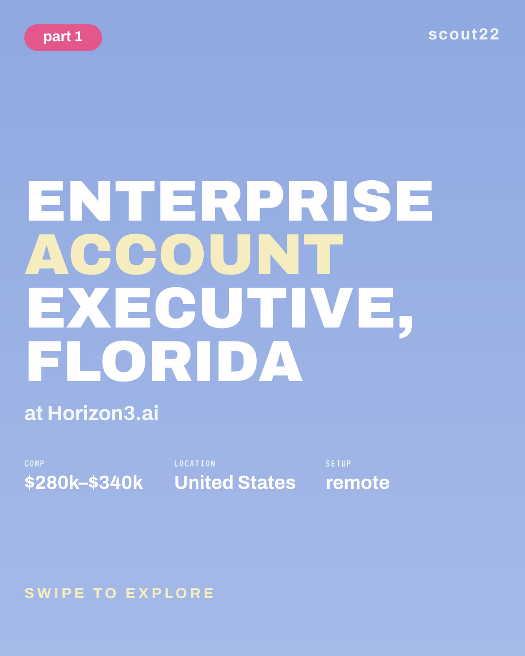 Enterprise Account Executive, Florida at Horizon3.ai