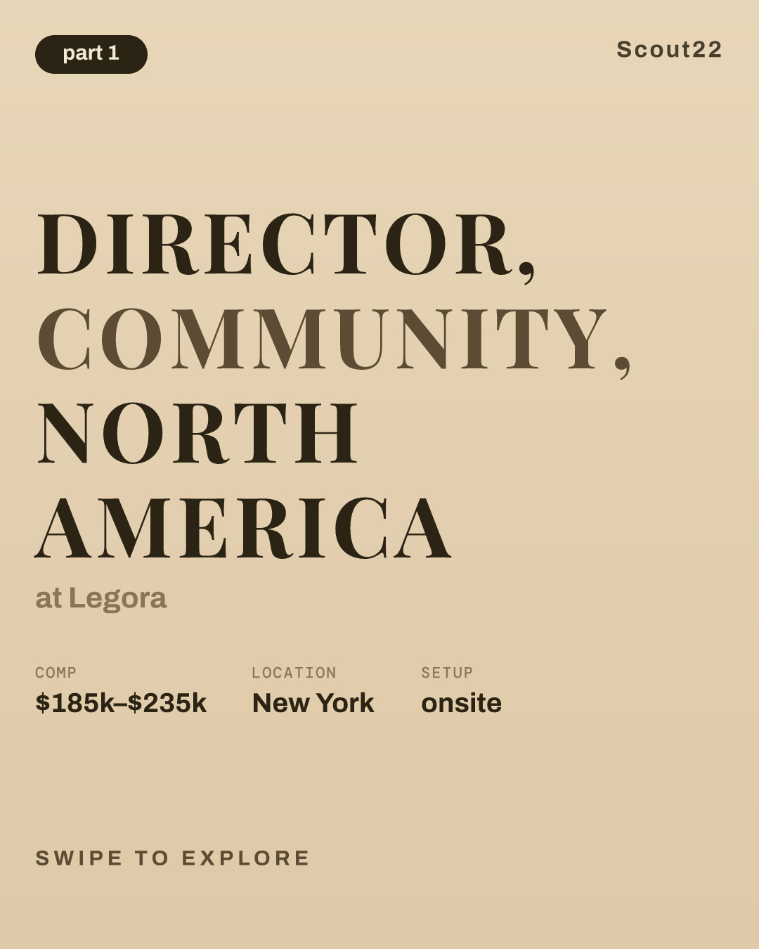 Director, Community, North America at Legora