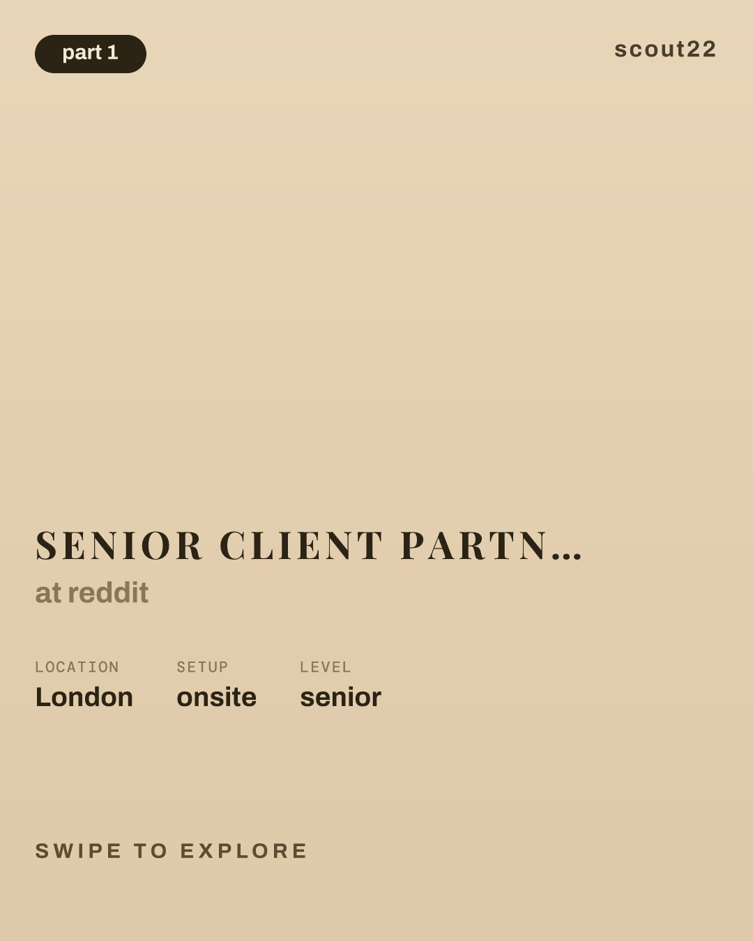 Senior Client Partner, Global Strategic Accounts (UK) at reddit