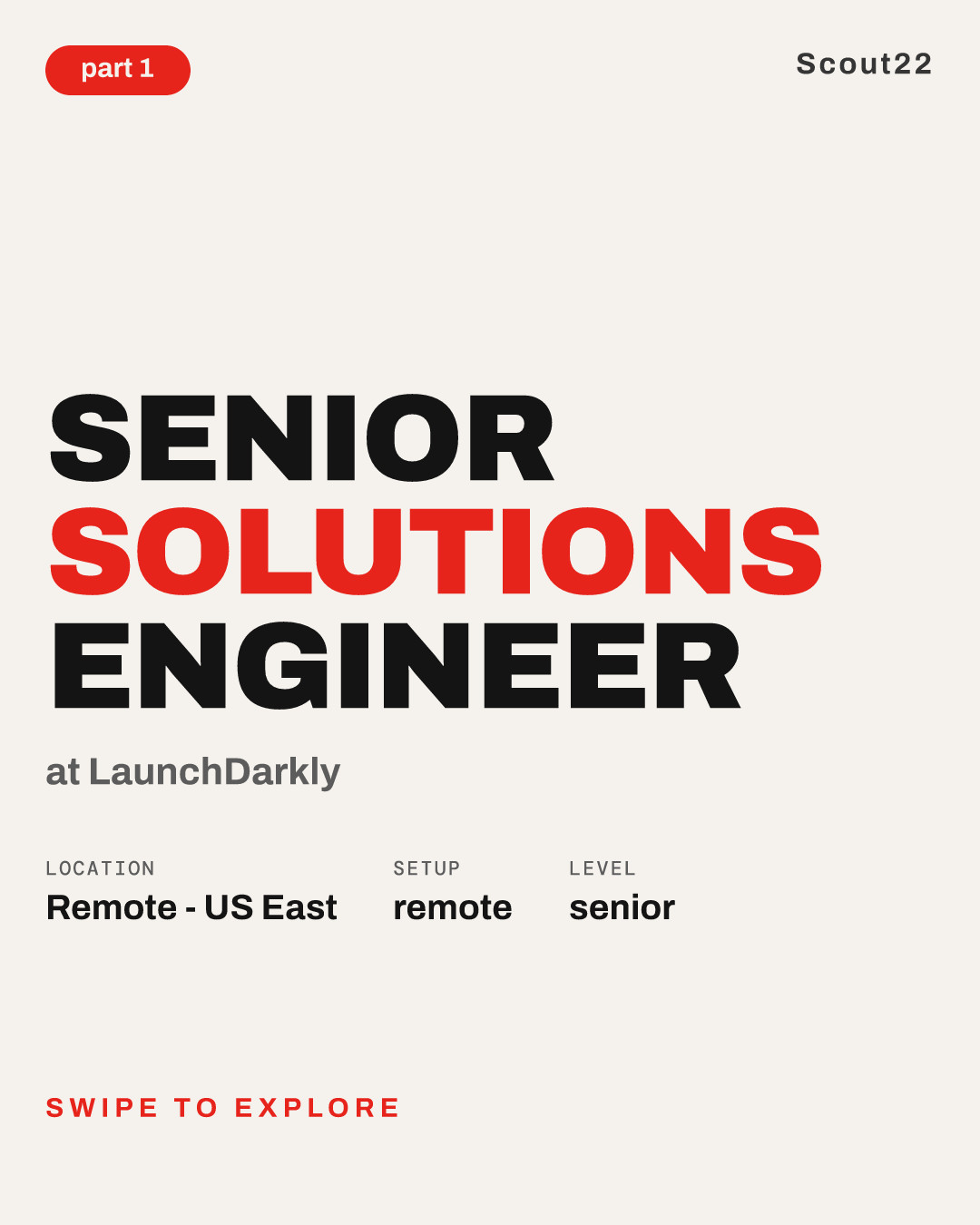 Senior Solutions Engineer at LaunchDarkly