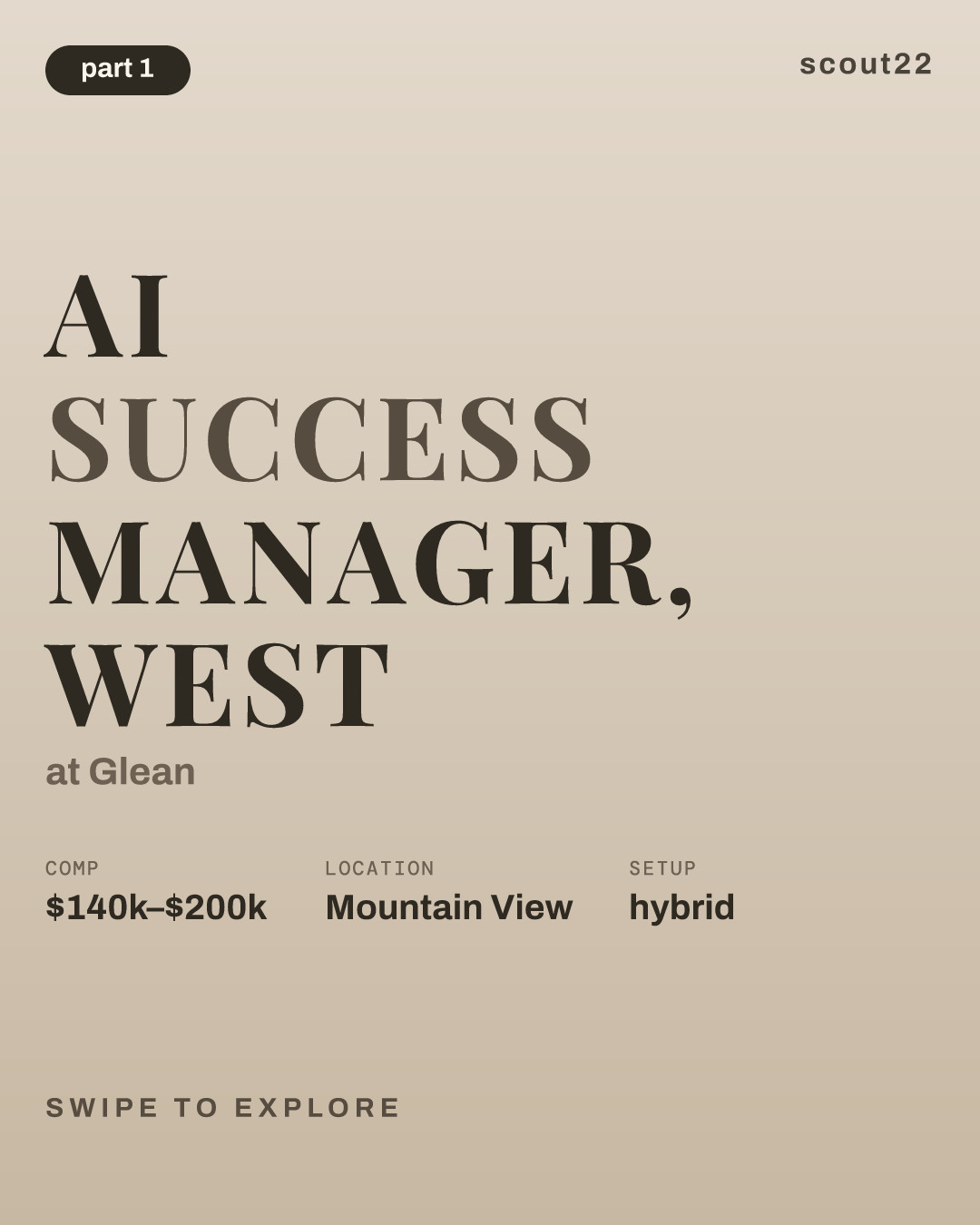 AI Success Manager, West at Glean