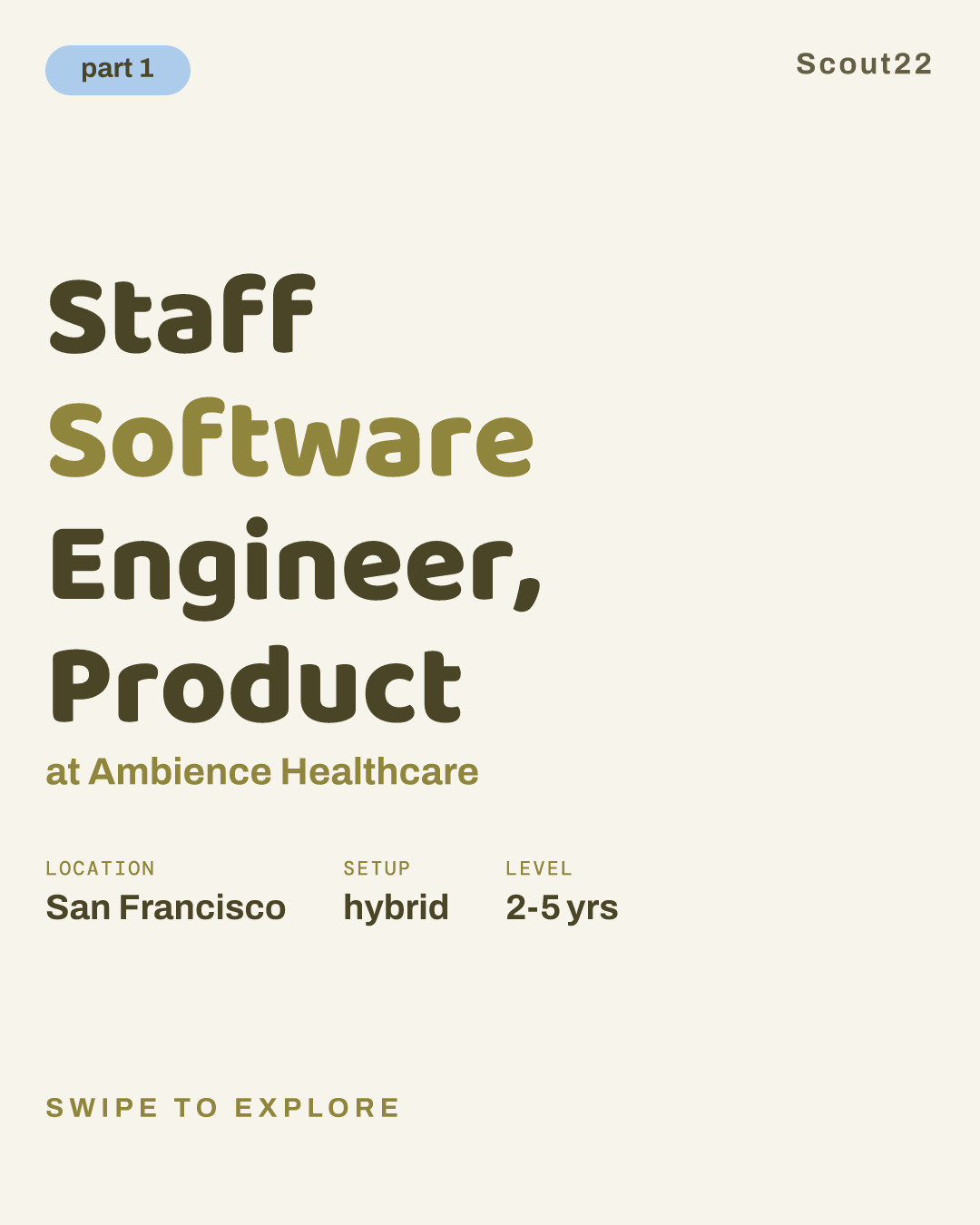 Staff Software Engineer, Product at Ambience Healthcare