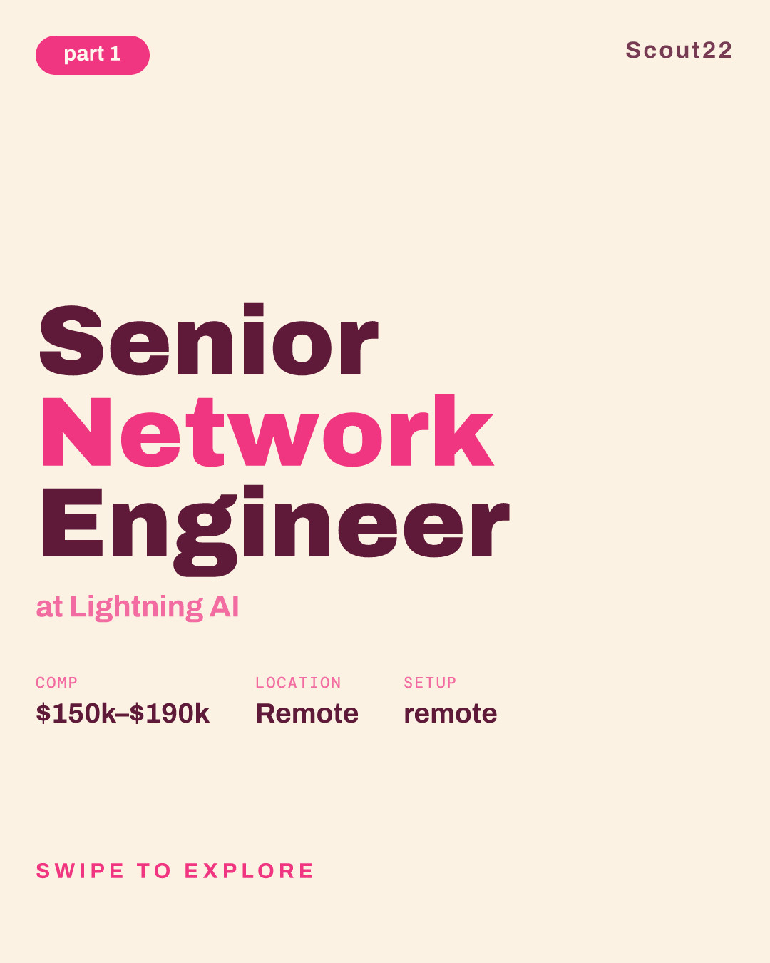 Senior Network Engineer at Lightning AI