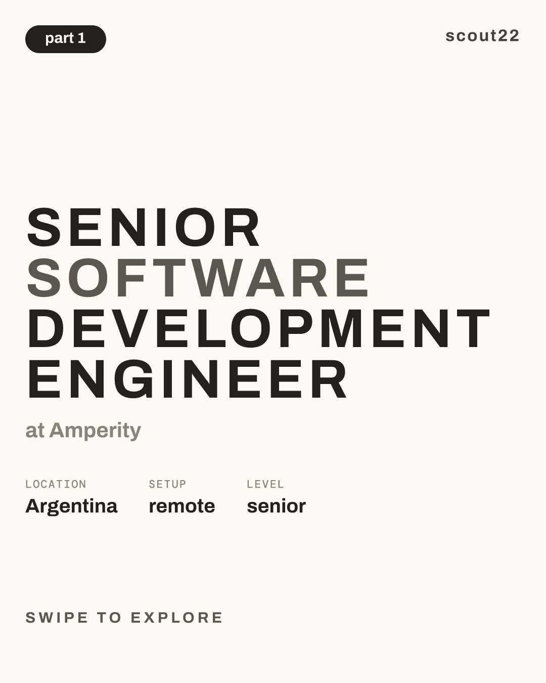 Senior Software Development Engineer at Amperity