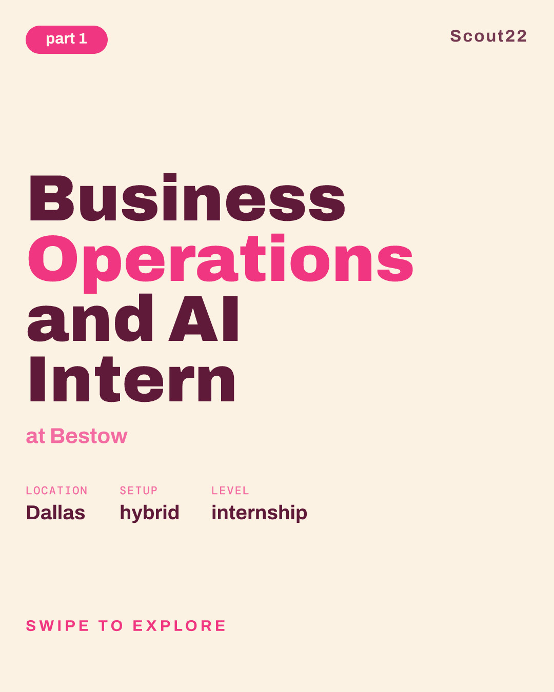 Business Operations and AI Intern at Bestow