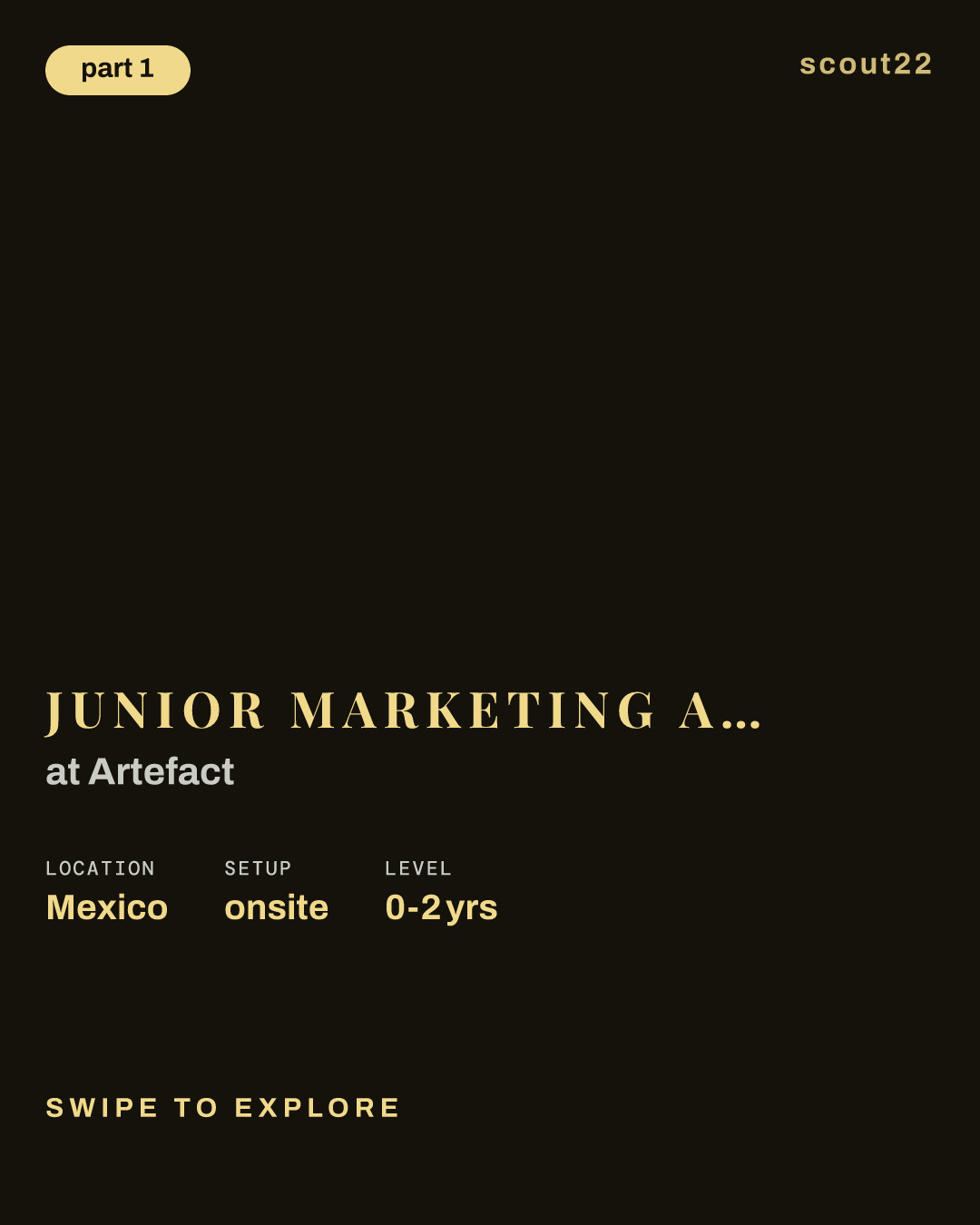 Junior Marketing Analyst Spanish LATAM at Artefact