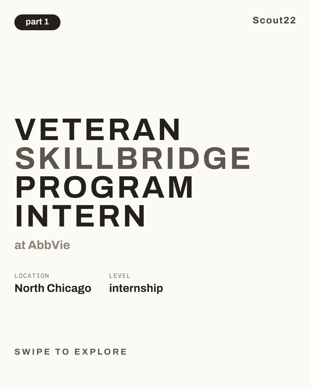 Veteran SkillBridge Program Intern at AbbVie