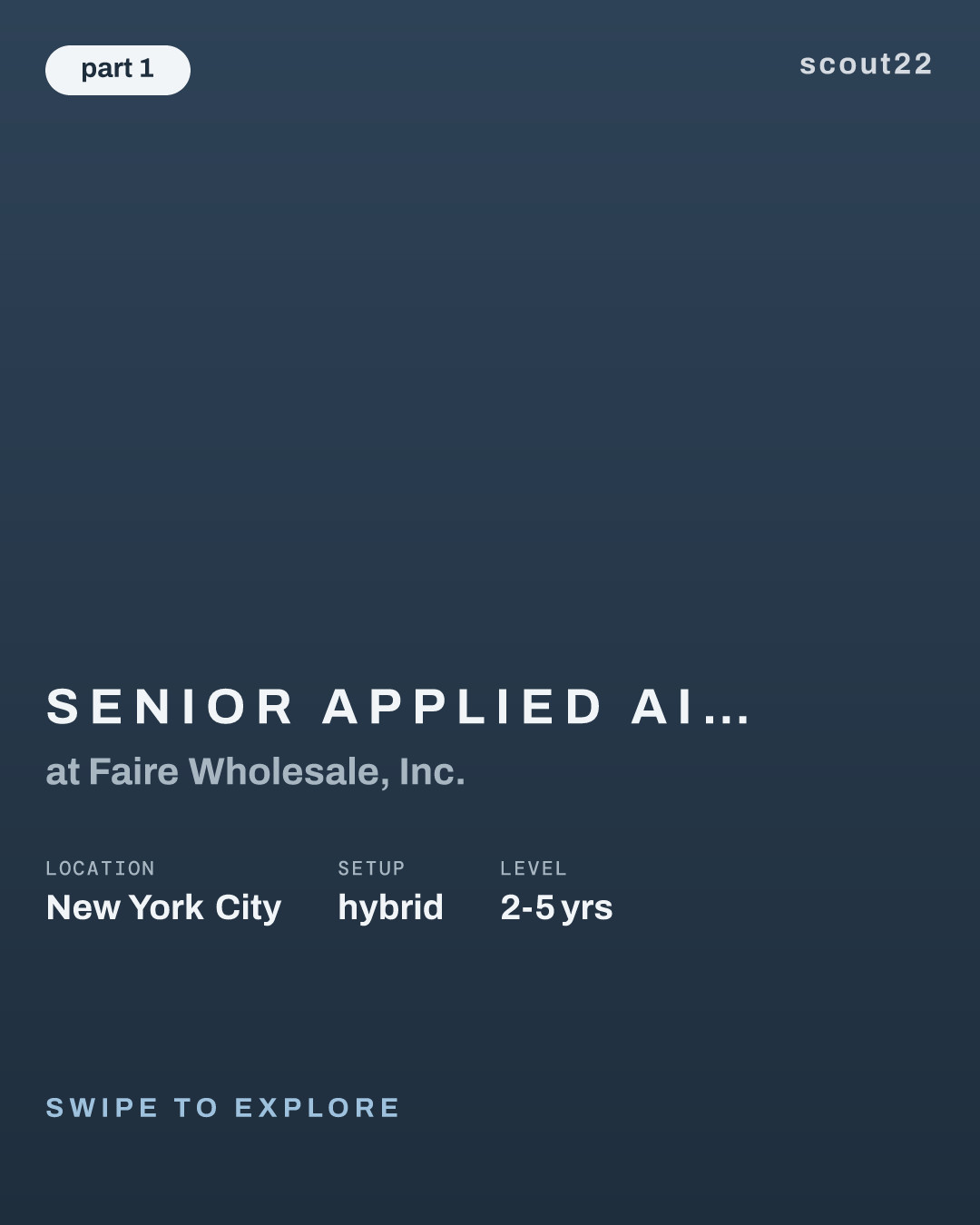 Senior Applied AI/ML Scientist - Compass at Faire Wholesale, Inc.