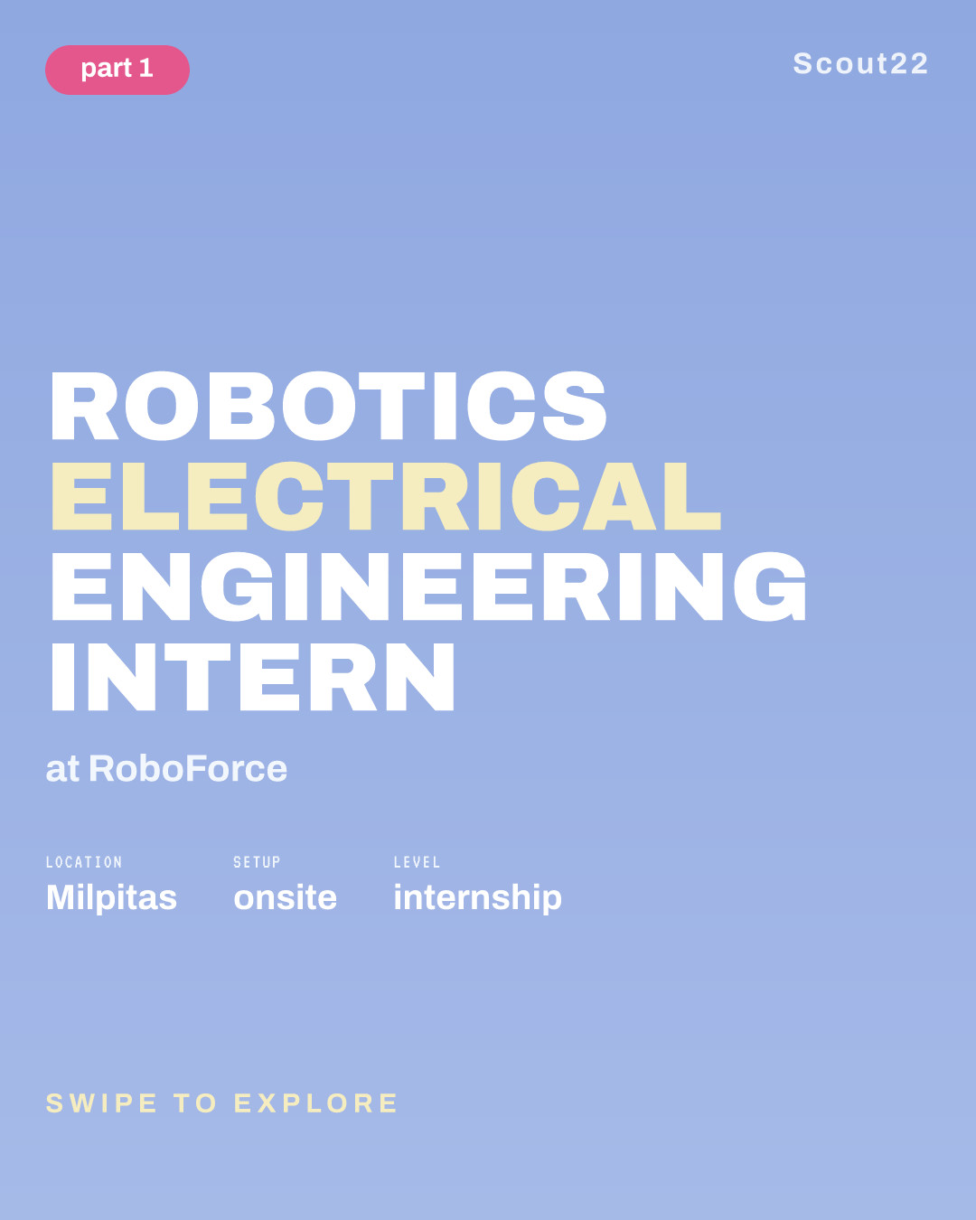 Robotics Electrical Engineering Intern at RoboForce