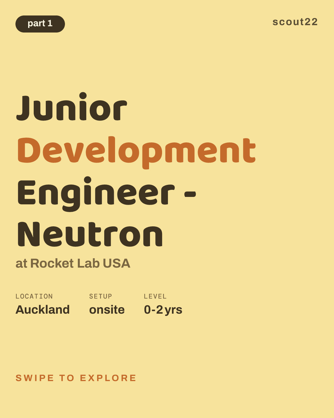 Junior Development Engineer - Neutron at Rocket Lab USA