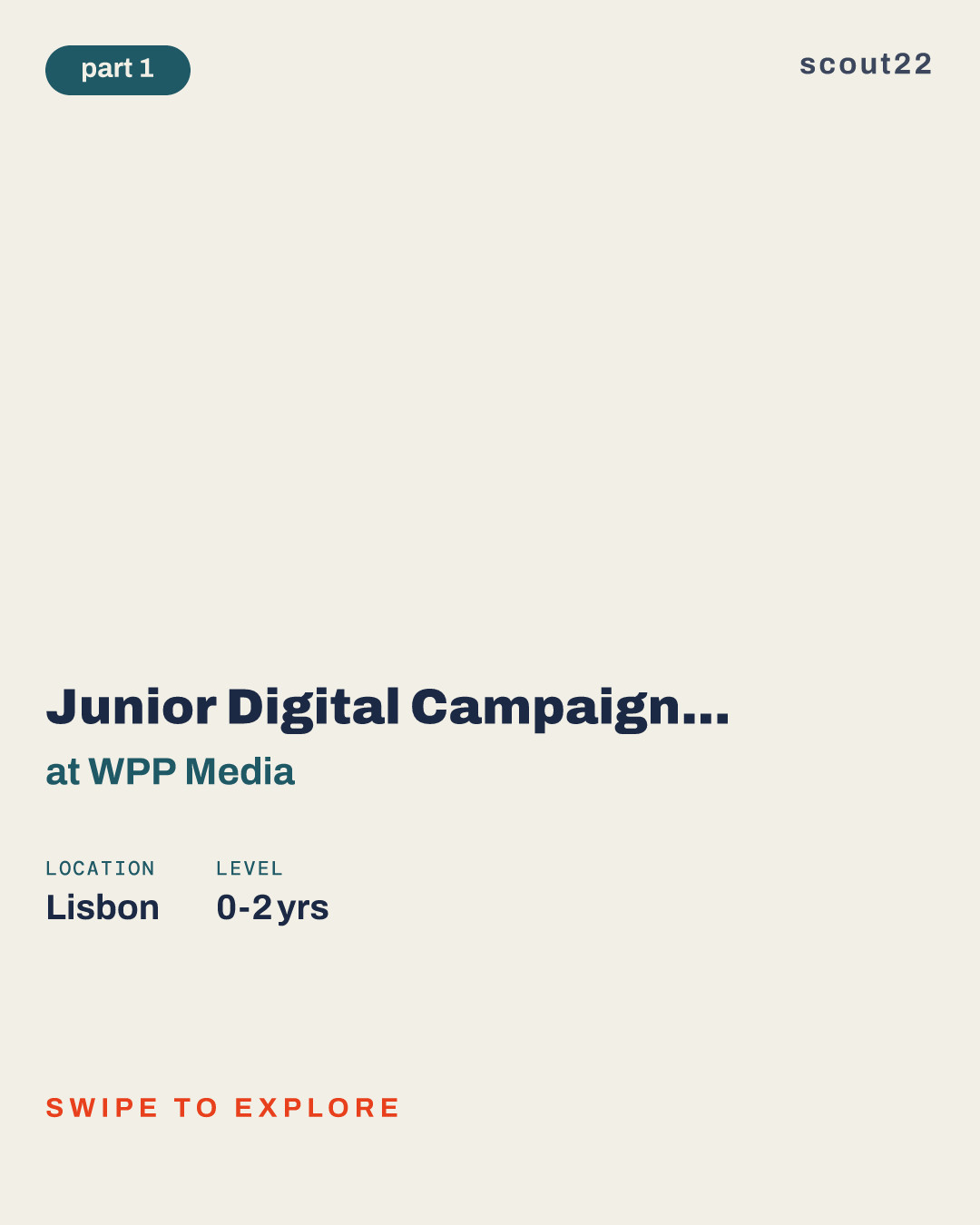Junior Digital Campaign Manager (Paid Media) at WPP Media