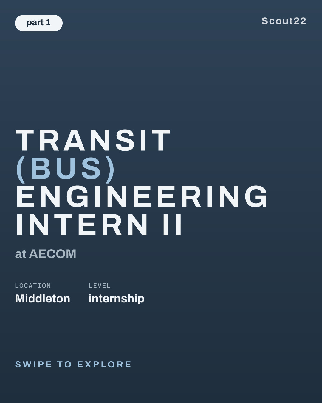 Transit (Bus) Engineering Intern II at AECOM
