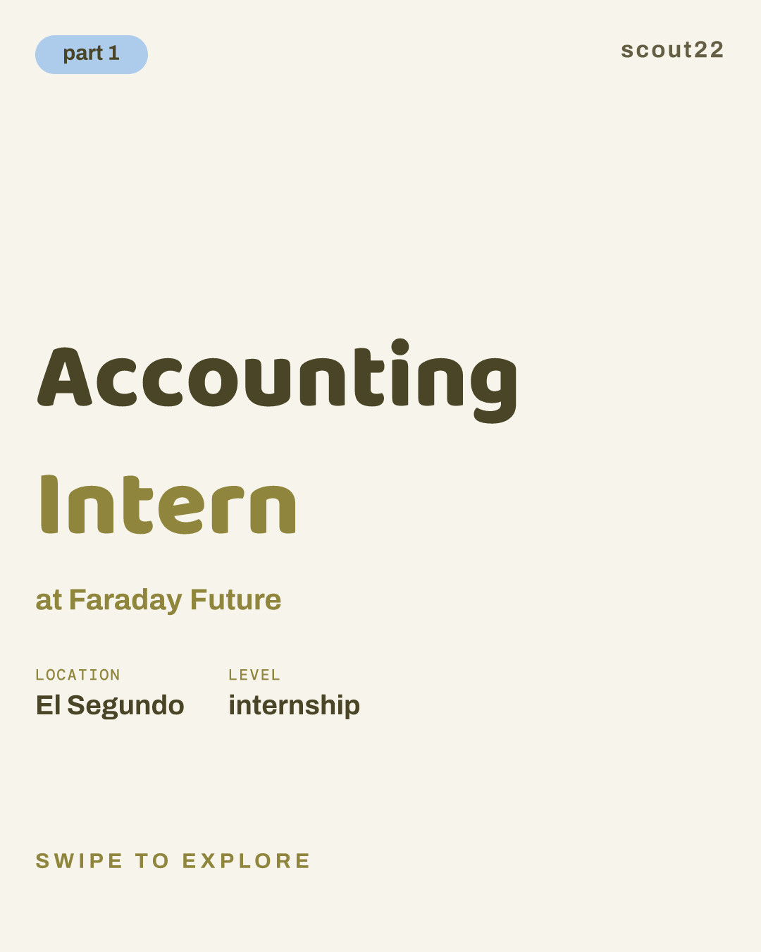 Accounting Intern at Faraday Future