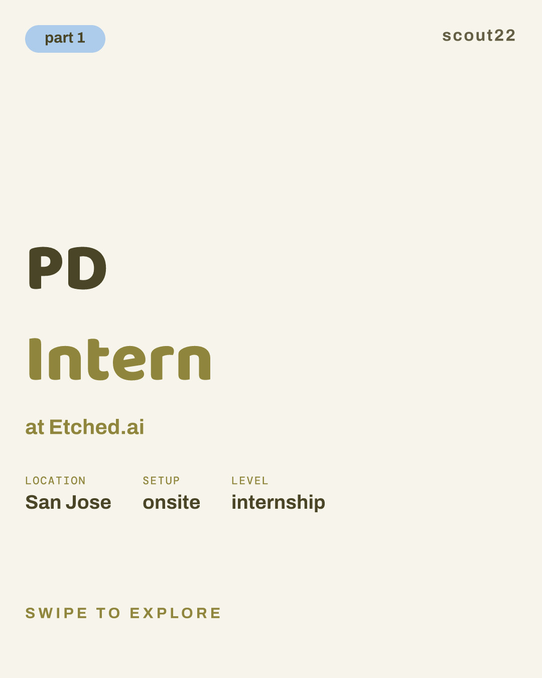 PD Intern at Etched.ai