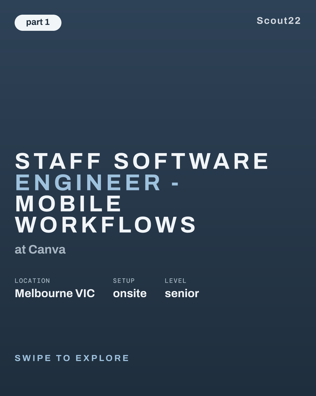 Staff Software Engineer - Mobile Workflows at Canva