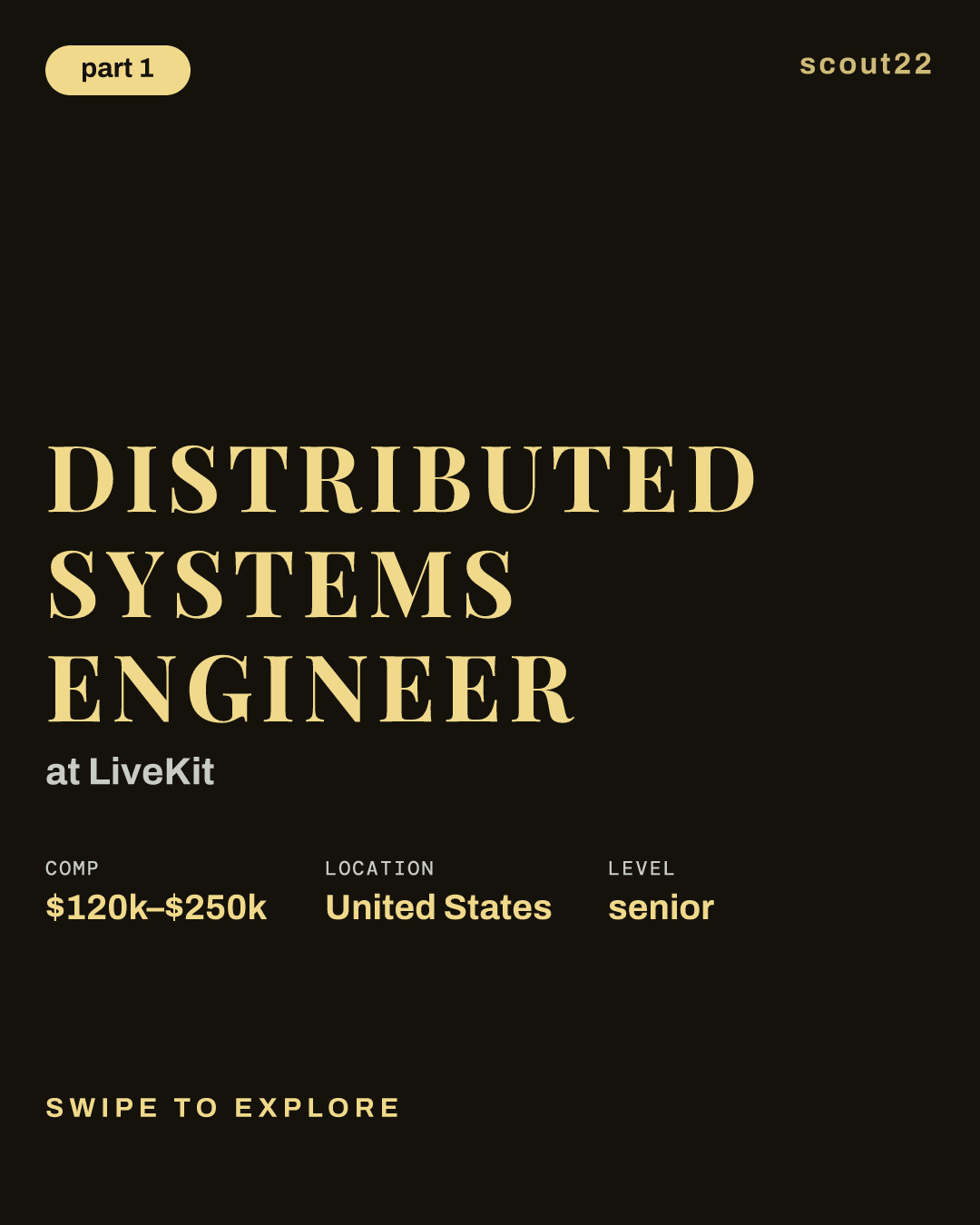 Distributed Systems Engineer at LiveKit