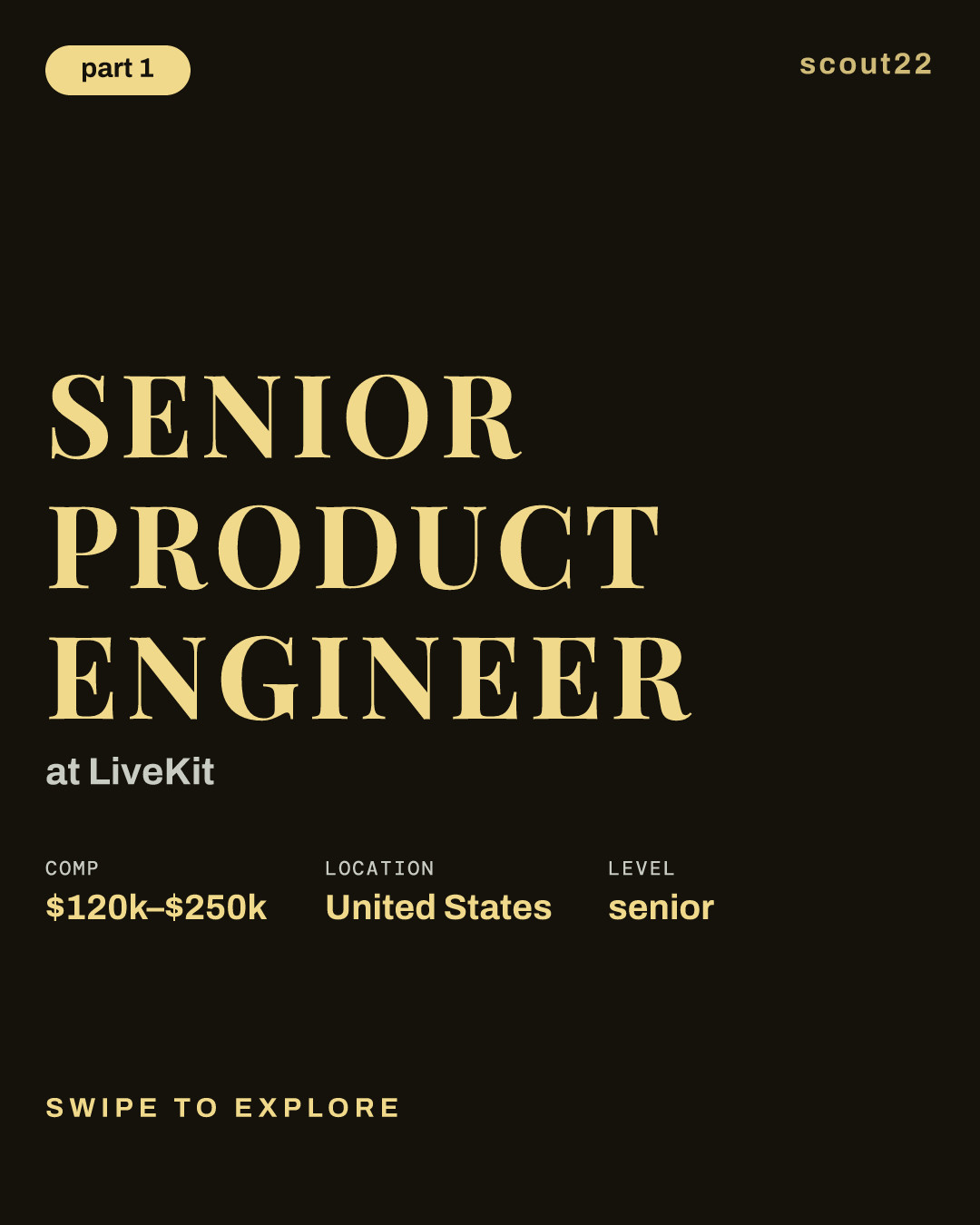 Senior Product Engineer at LiveKit