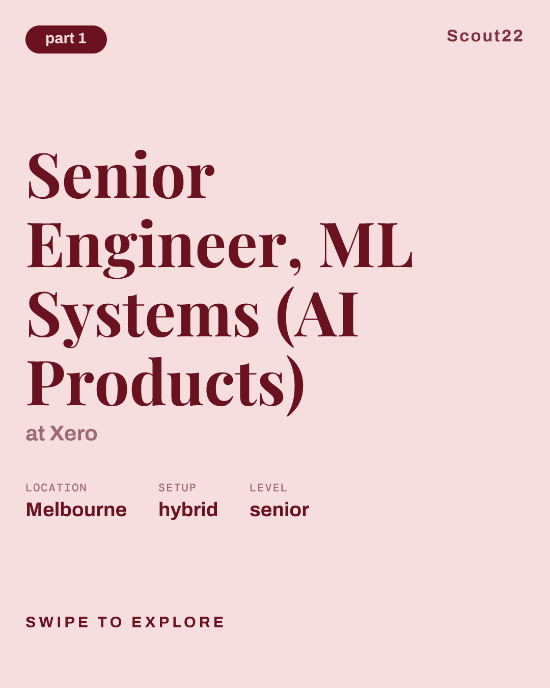 Senior Engineer, ML Systems (AI Products) at Xero