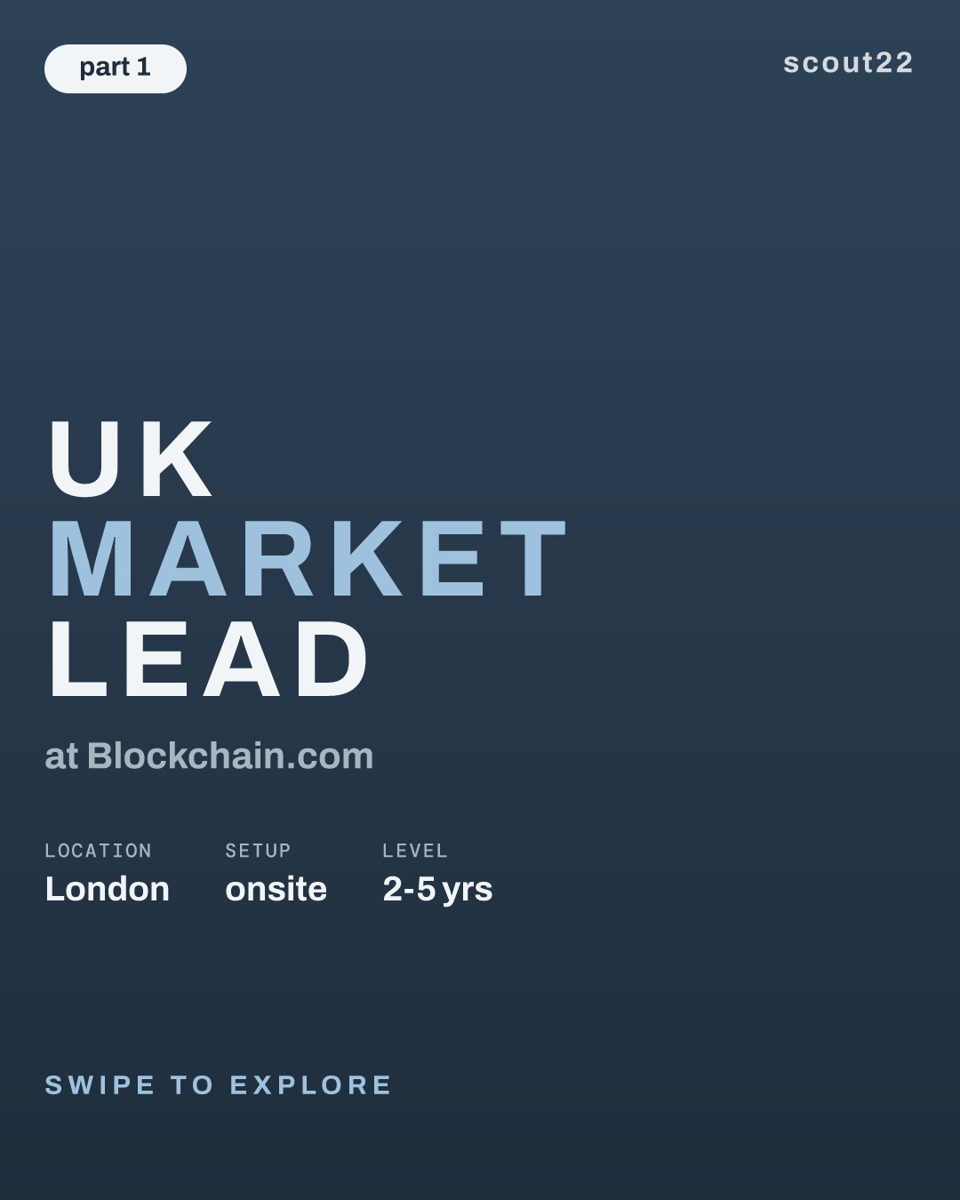 UK Market Lead at Blockchain.com