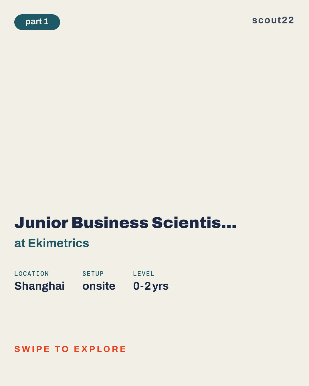 Junior Business Scientist, Strategy & Data Science at Ekimetrics