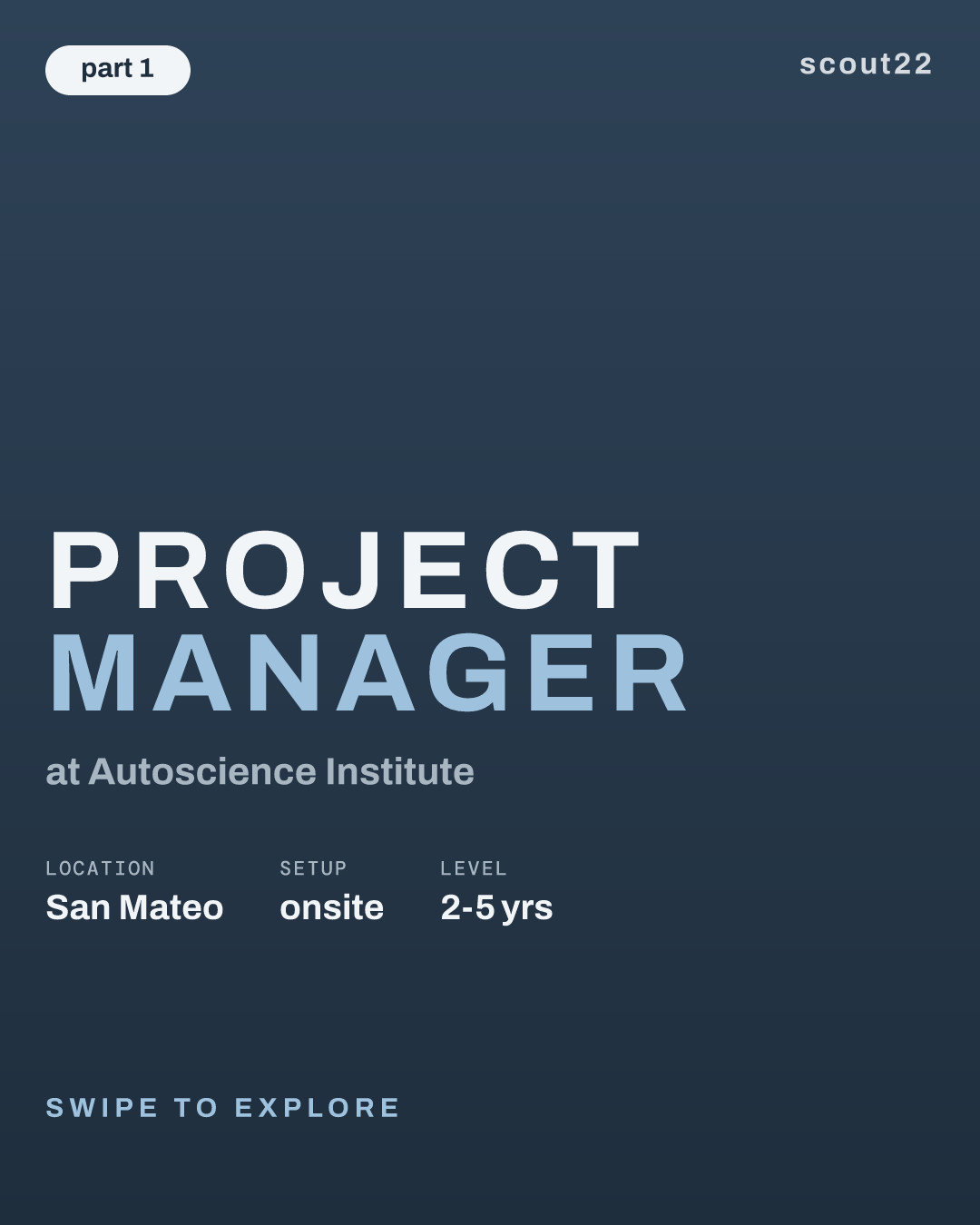 Project Manager at Autoscience Institute