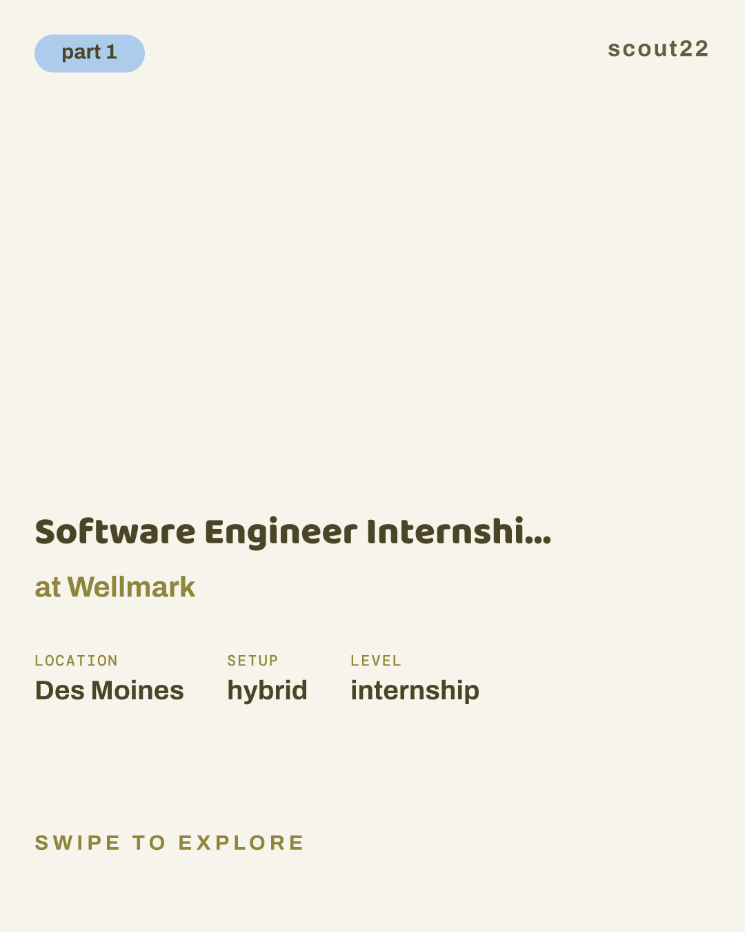 Software Engineer Internship – Technology Business Development & Client Solutions at Wellmark