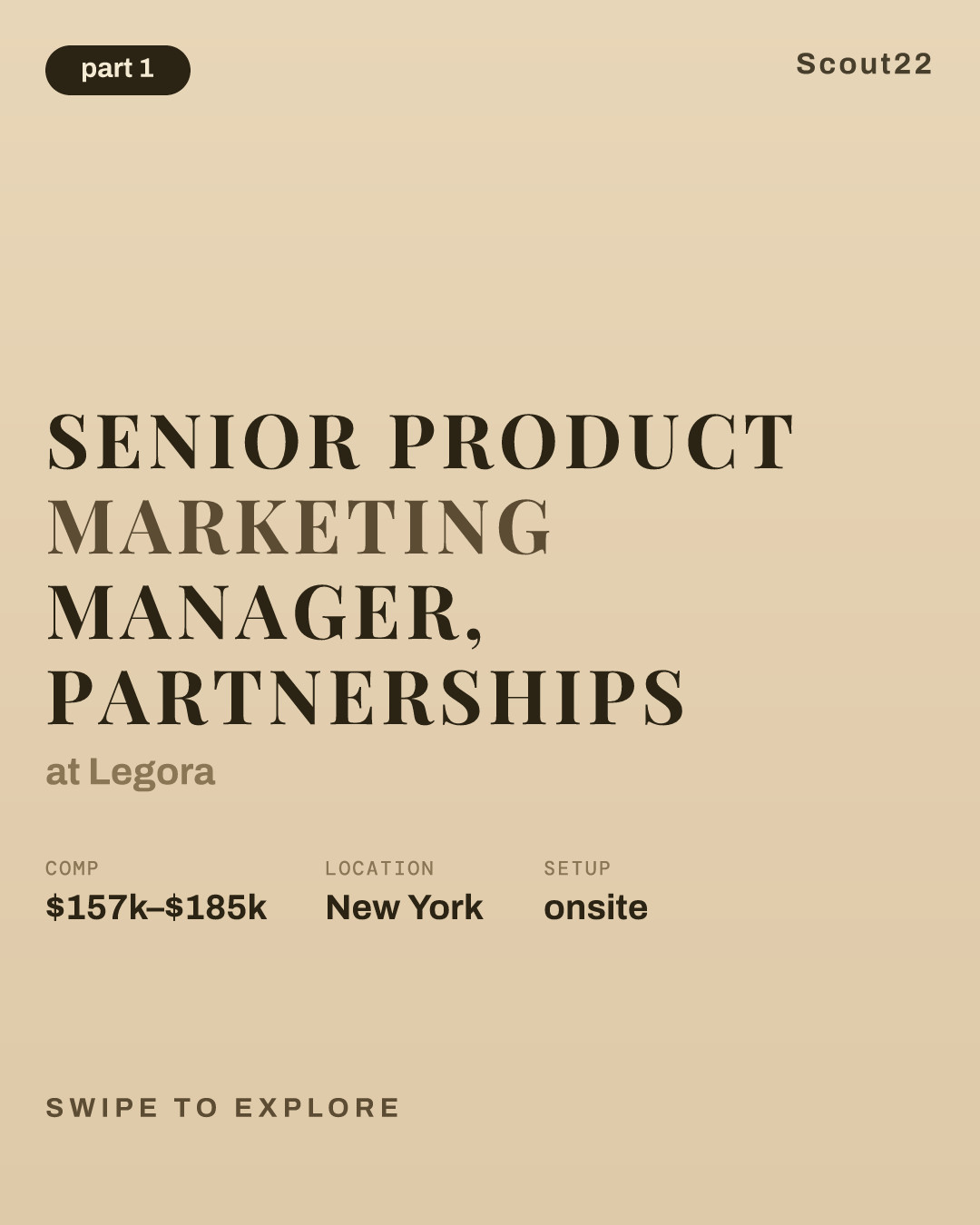 Senior Product Marketing Manager, Partnerships at Legora