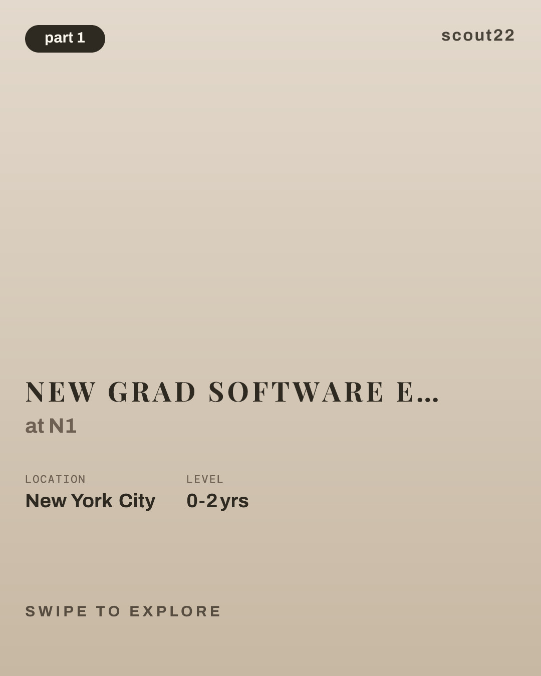 New Grad Software Engineer (Full Stack) at N1