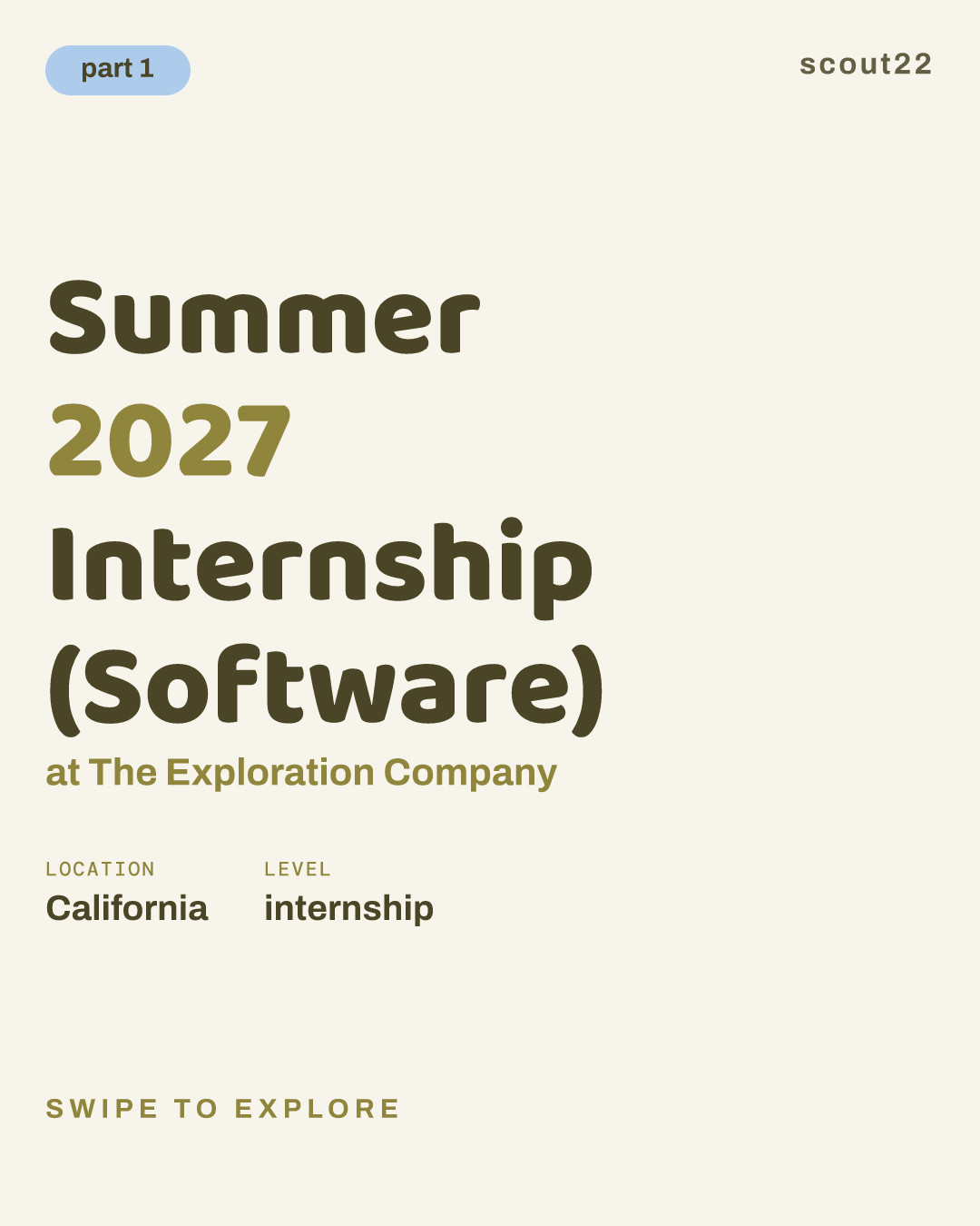 Summer 2027 Internship (Software) at The Exploration Company