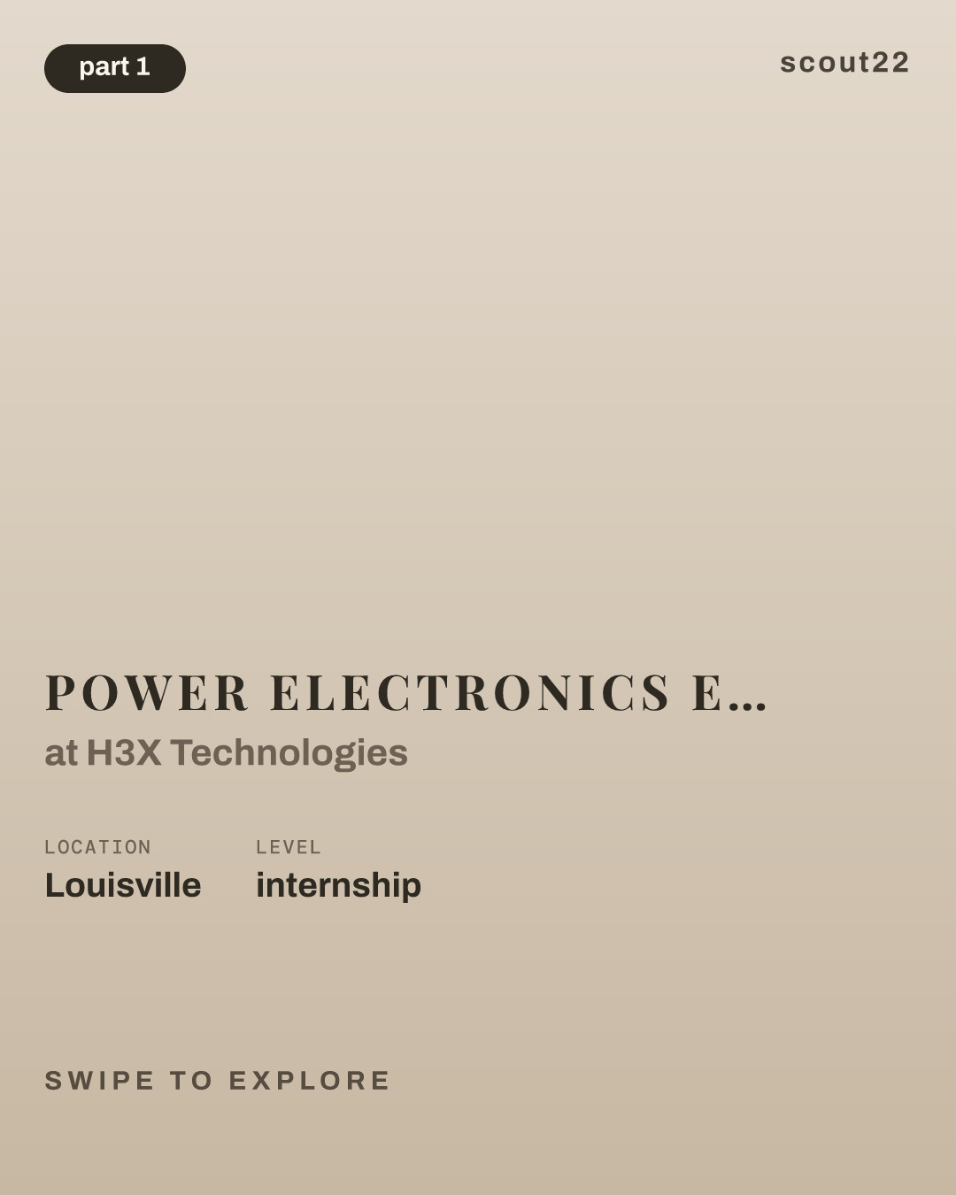 Power Electronics Engineering Intern (Spring) at H3X Technologies
