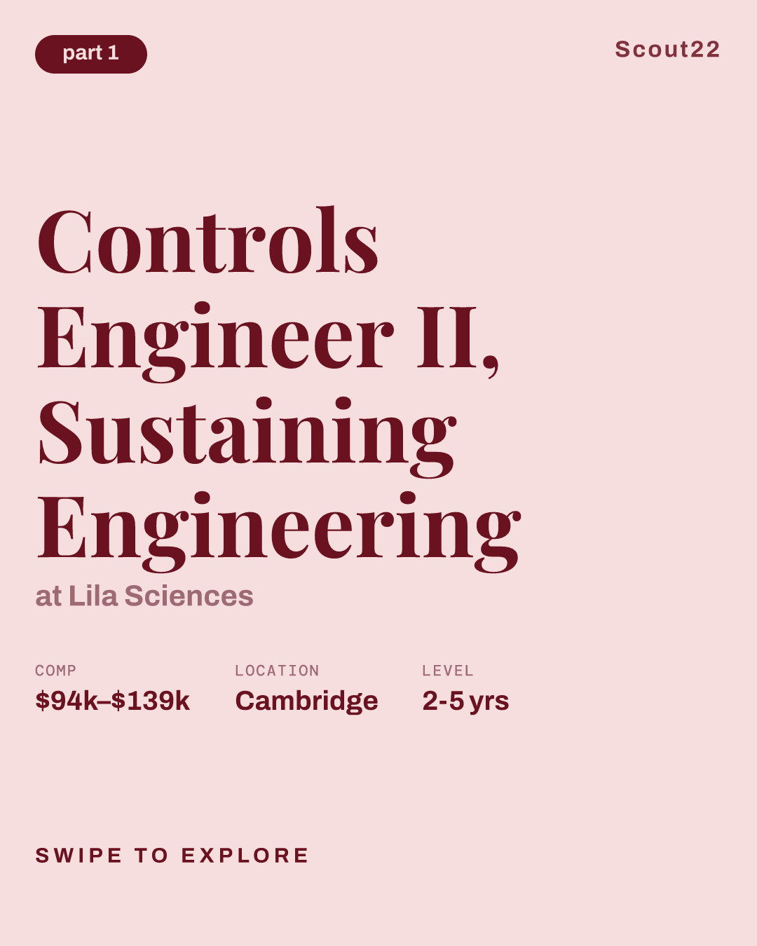 Controls Engineer II, Sustaining Engineering at Lila Sciences