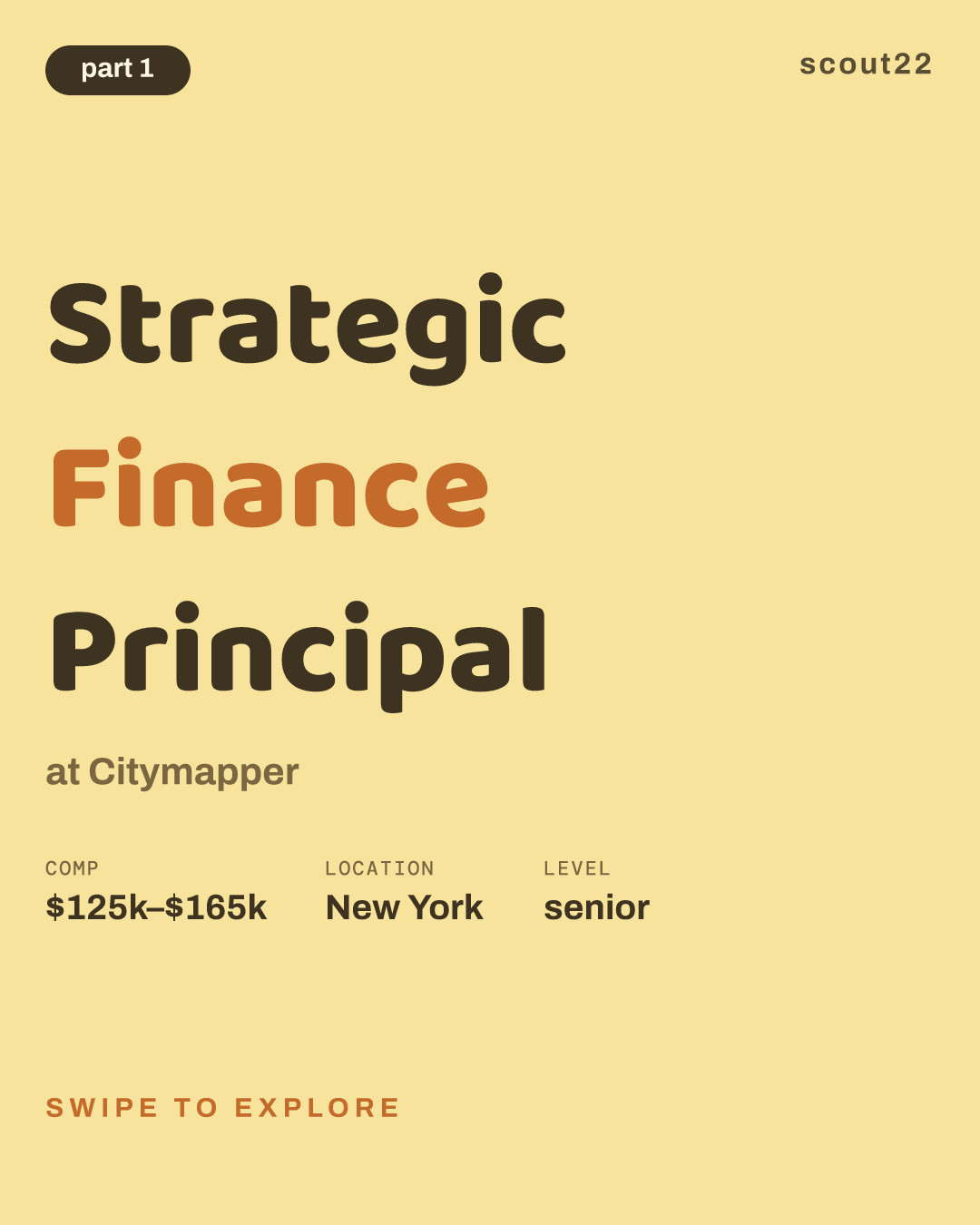 Strategic Finance Principal at Citymapper