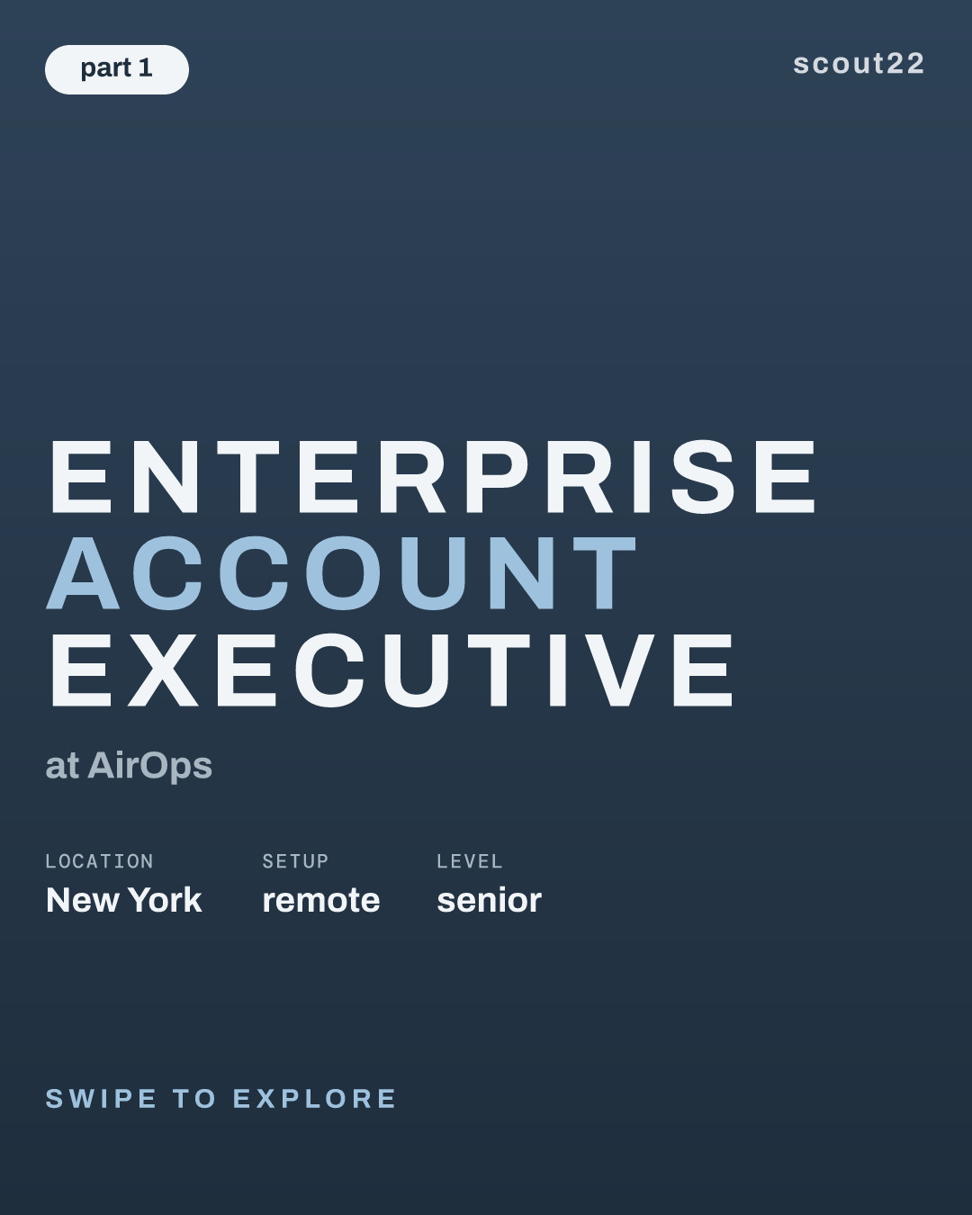 Enterprise Account Executive at AirOps
