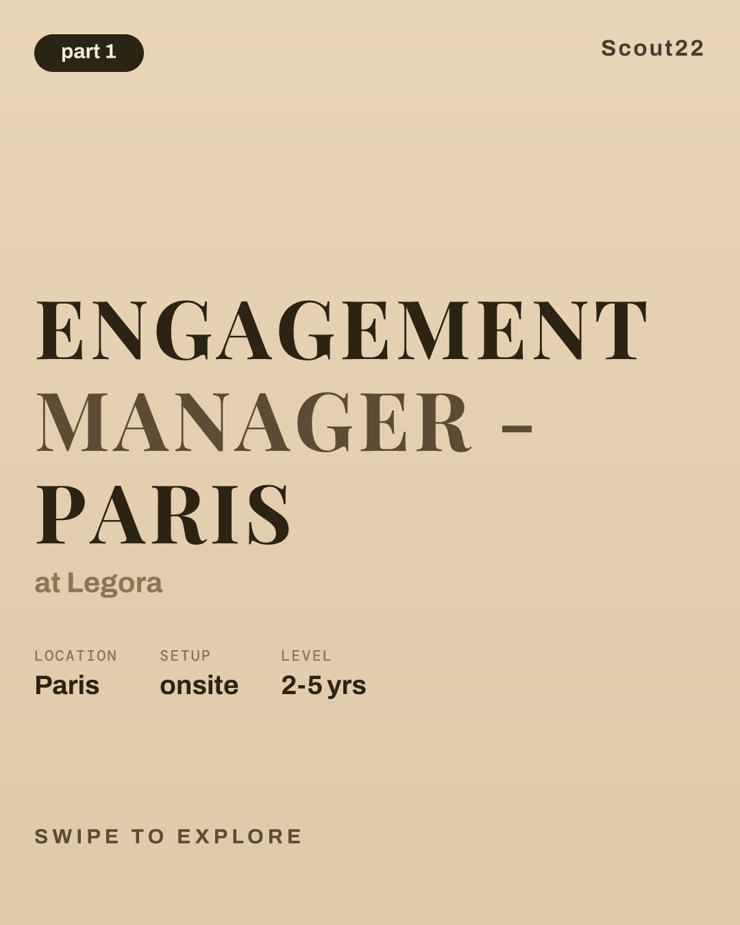 Engagement Manager - Paris at Legora