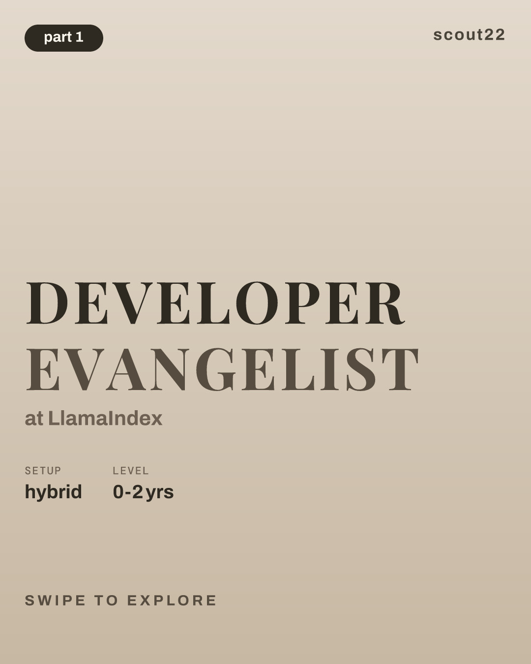 Developer Evangelist at LlamaIndex