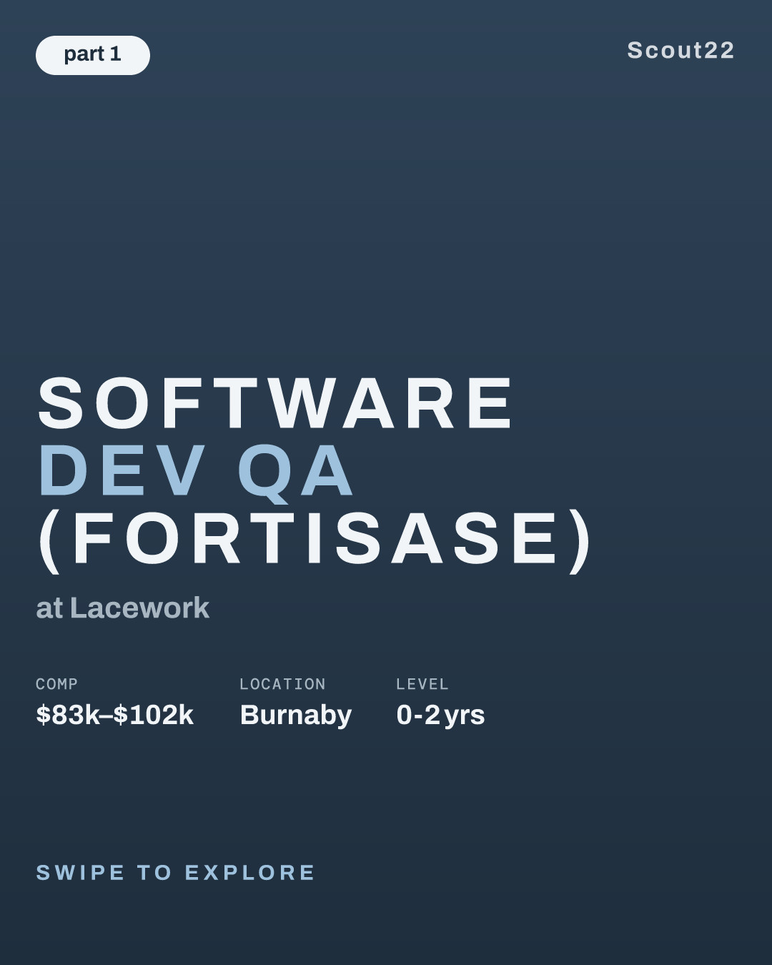 Software Dev QA (FortiSASE) at Lacework