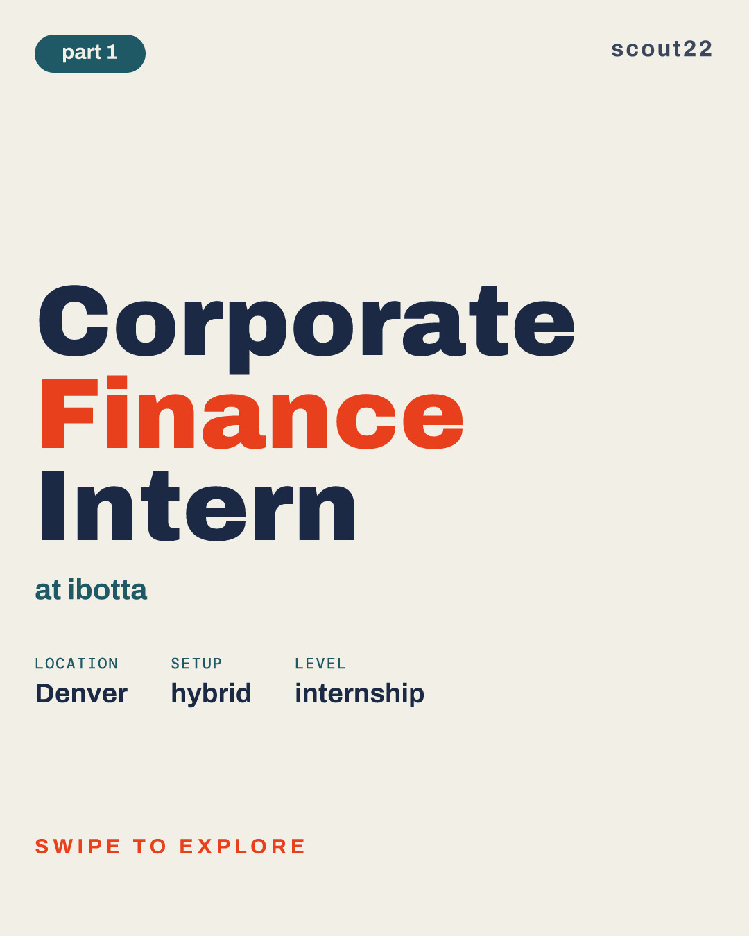 Corporate Finance Intern at ibotta