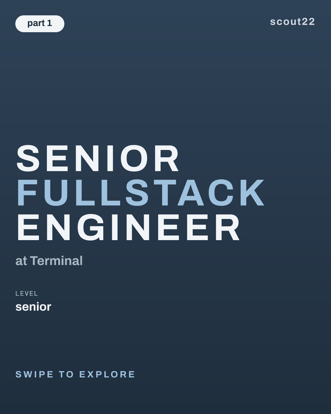 Senior Fullstack Engineer at Terminal