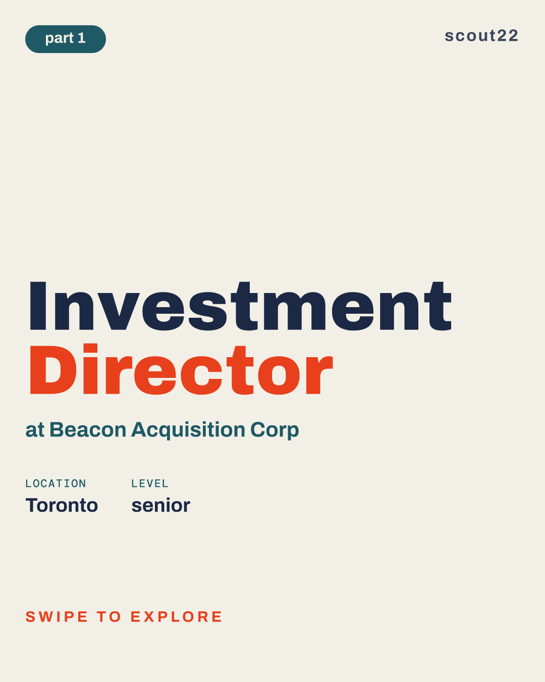 Investment Director at Beacon Acquisition Corp
