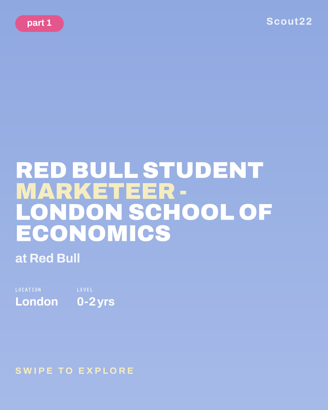 Red Bull Student Marketeer - London School of Economics at Red Bull