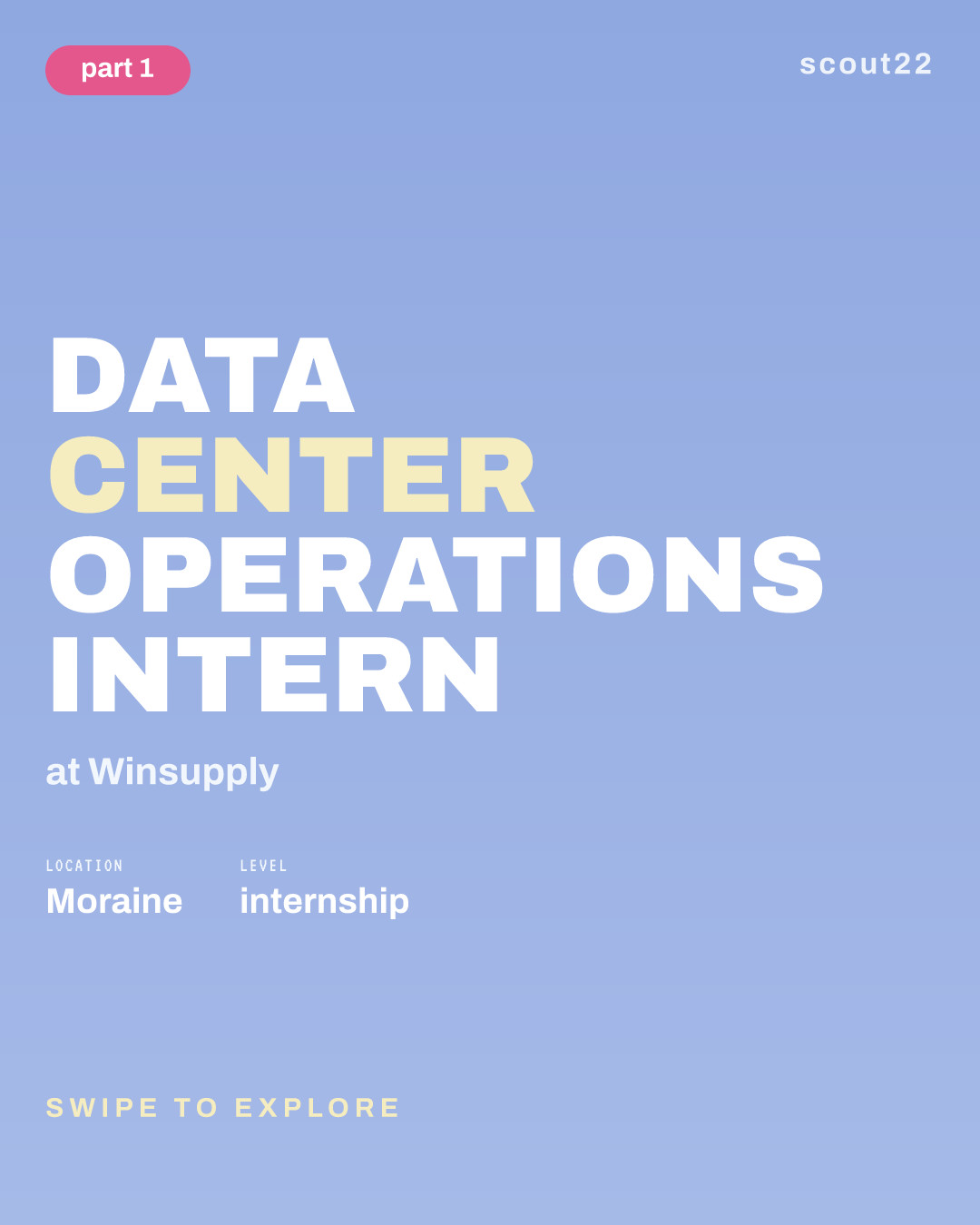 Data Center Operations Intern at Winsupply