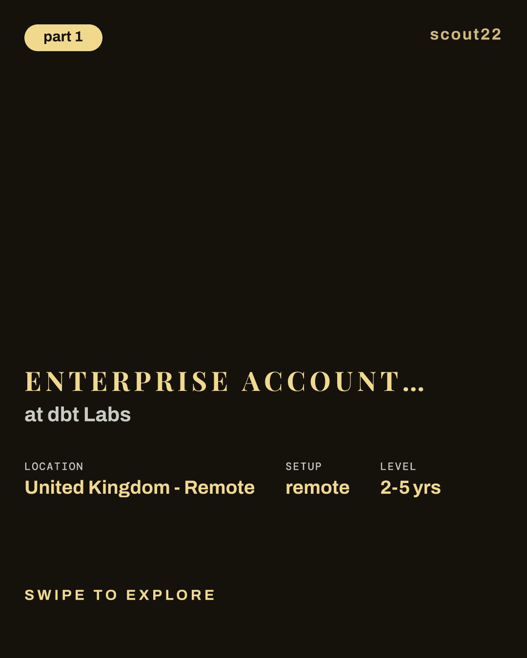 Enterprise Account Executive, Public Sector at dbt Labs