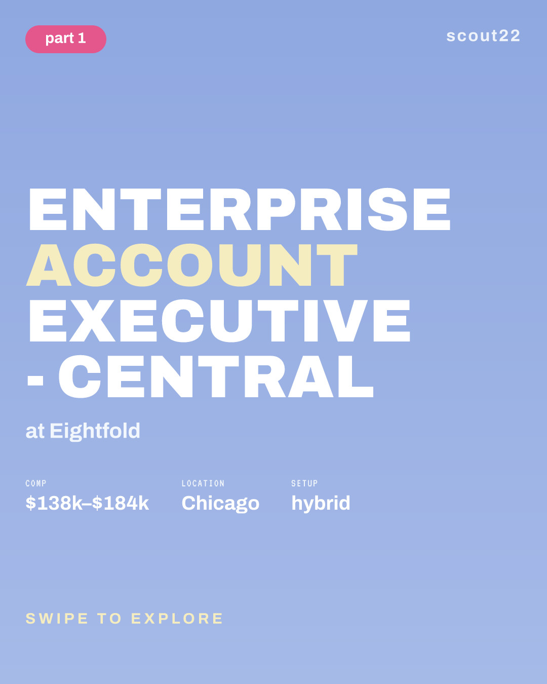 Enterprise Account Executive - Central at Eightfold