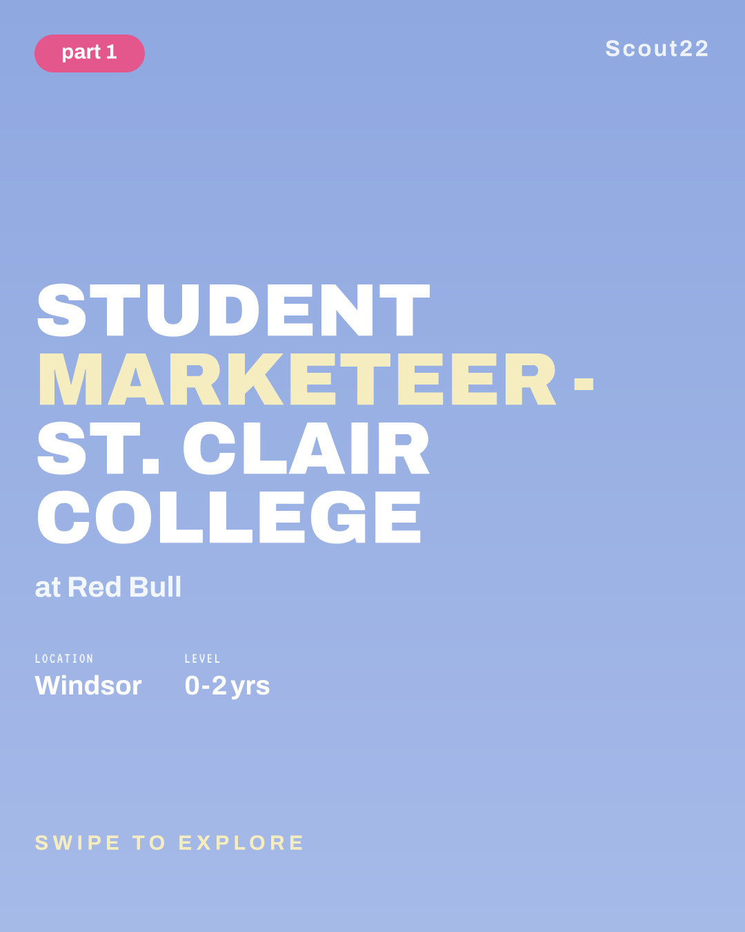 Student Marketeer - St. Clair College at Red Bull