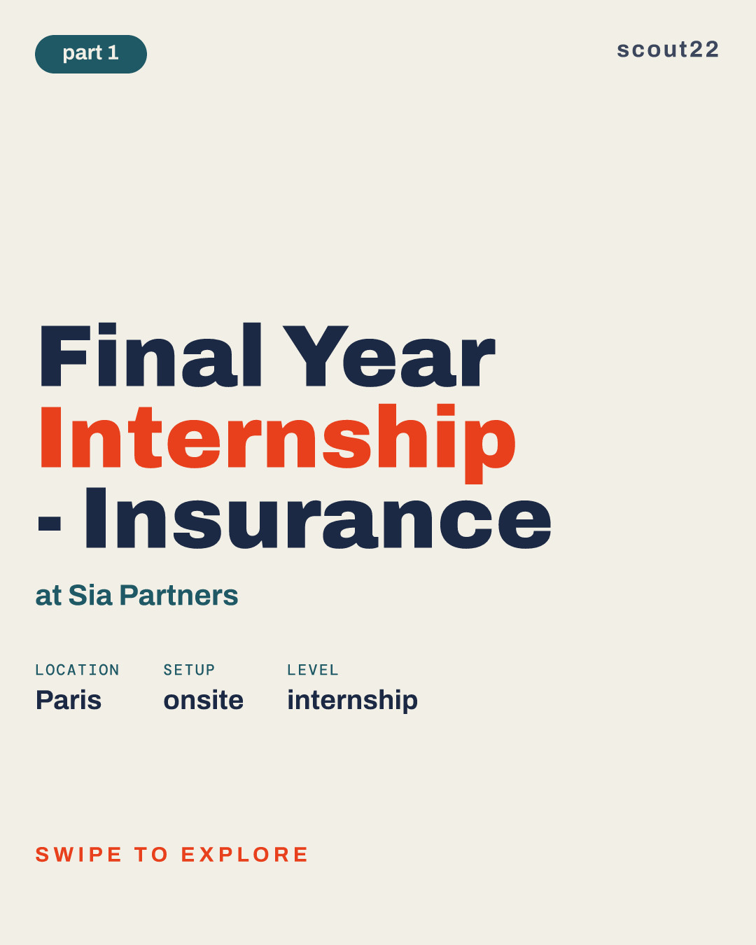 Final Year Internship - Insurance at Sia Partners
