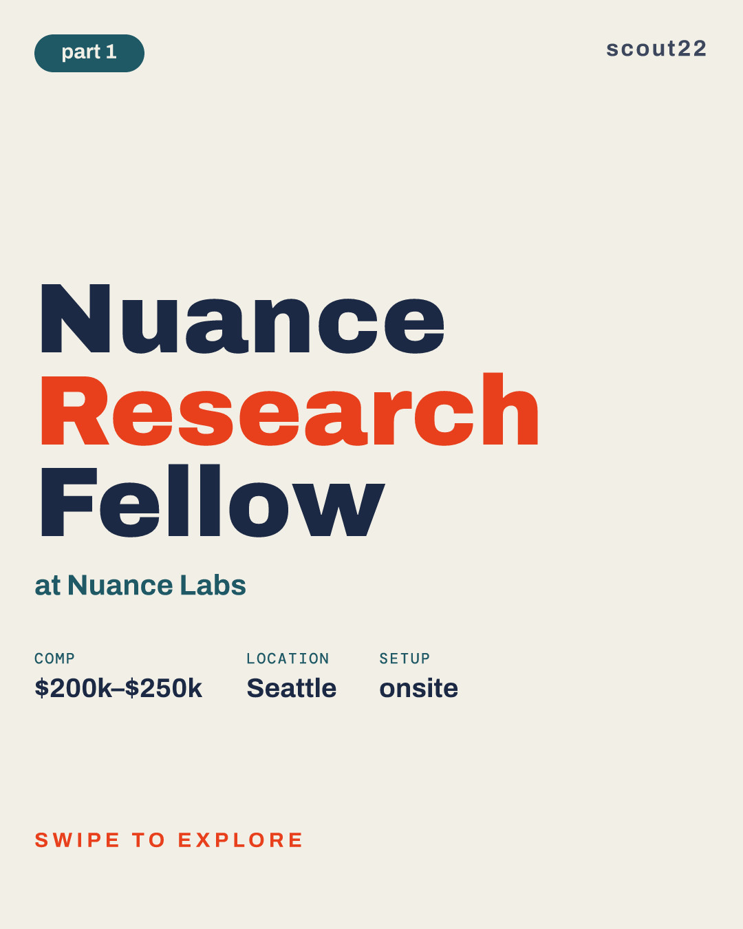 Nuance Research Fellow at Nuance Labs