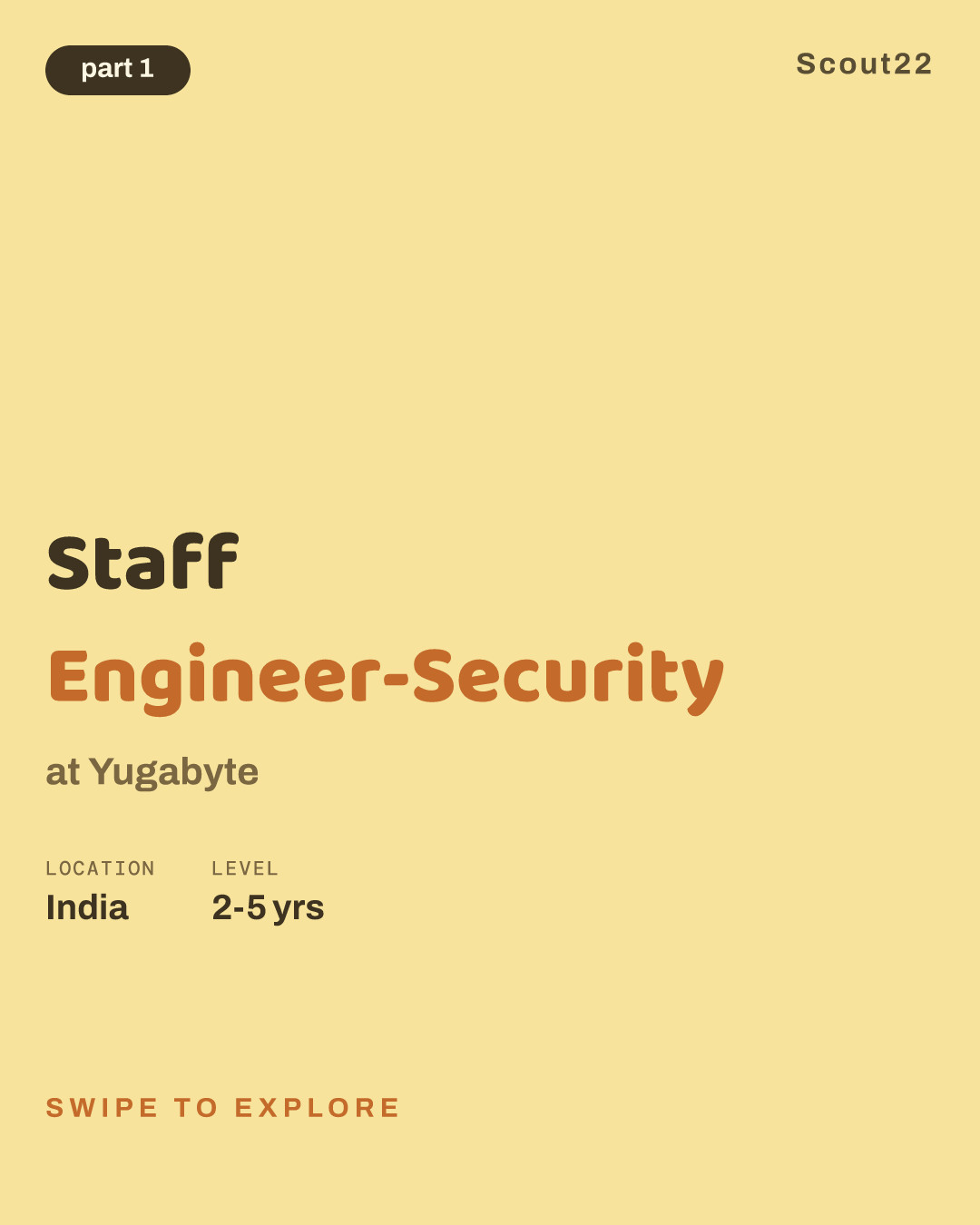 Staff Engineer-Security at Yugabyte